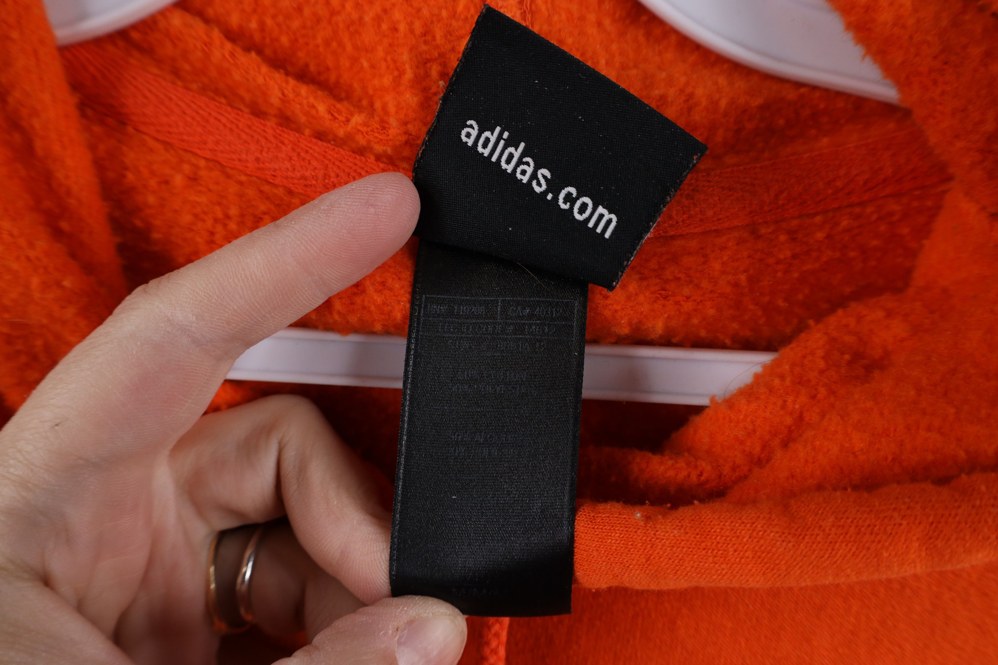 Adidas × Vintage Vintage Adidas Clemson University Football Hoodie Orange Size US M / EU 48-50 / 2 - 13 Thumbnail