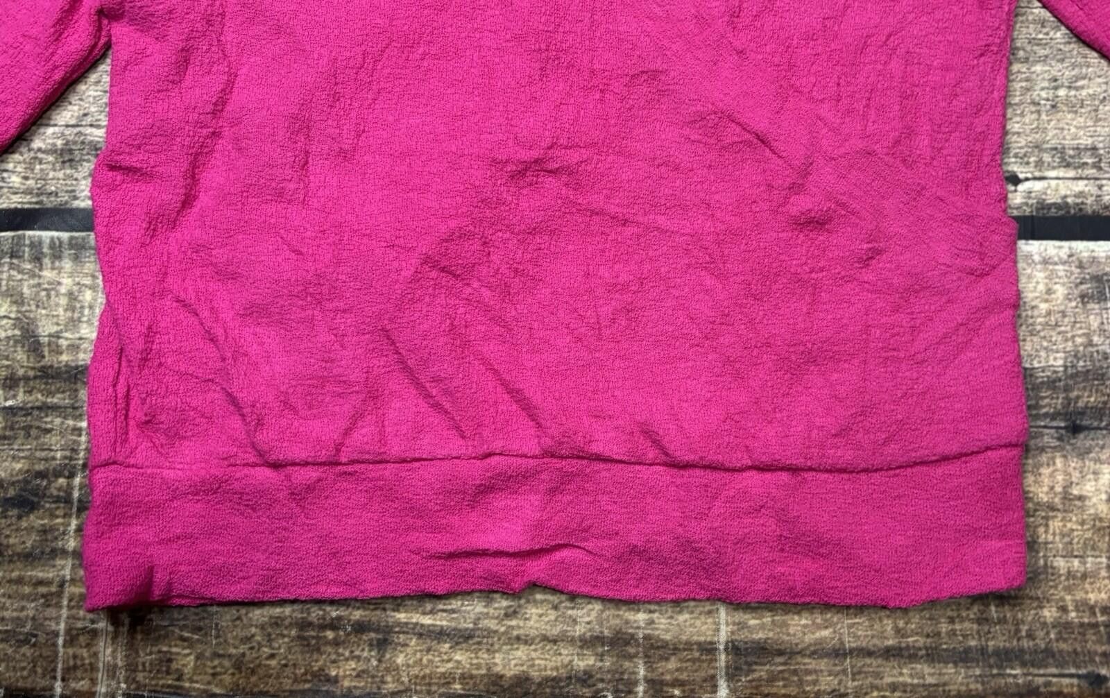 J.Crew J Crew Sweater Womens Small Cotton Cross Front Pink Pullover Size S / US 4 / IT 40 - 5 Thumbnail