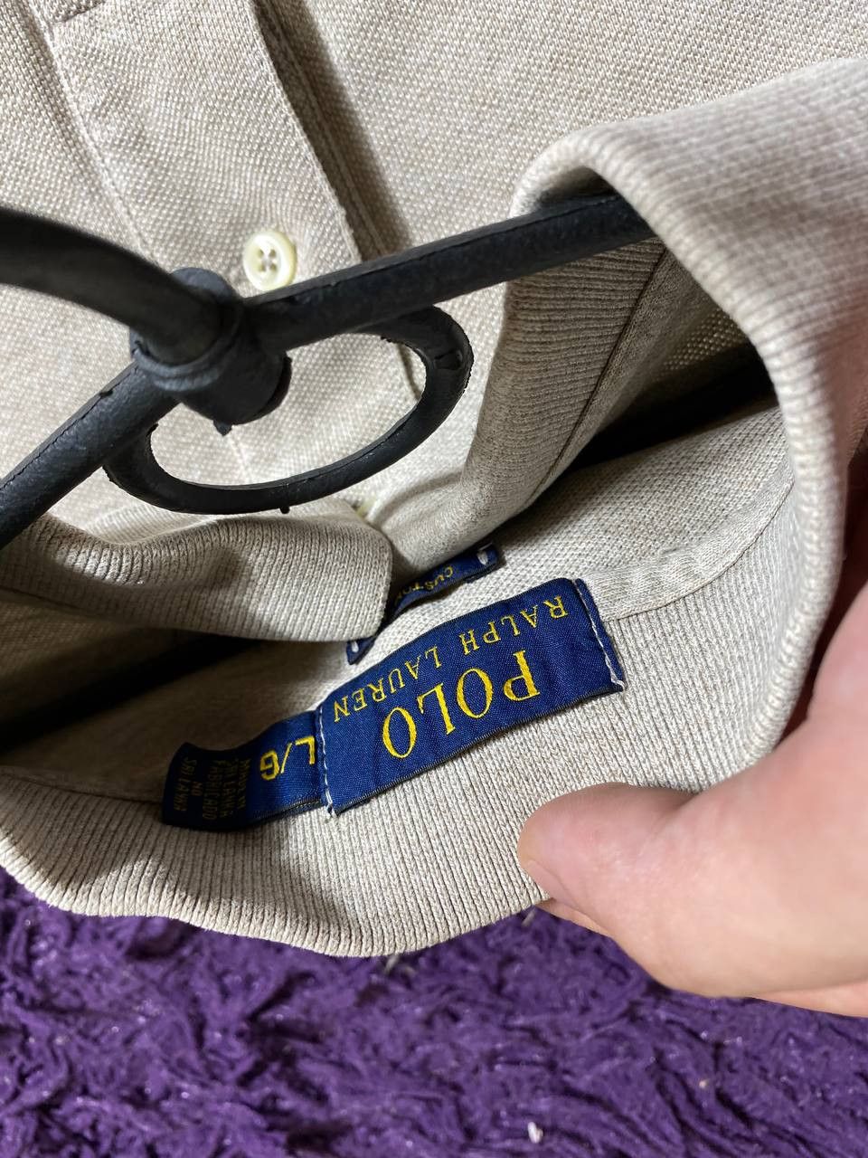 Polo Ralph Lauren × Ralph Lauren Polo Ralph Lauren vintage rugby polo shirt Size US L / EU 52-54 / 3 - 10 Thumbnail