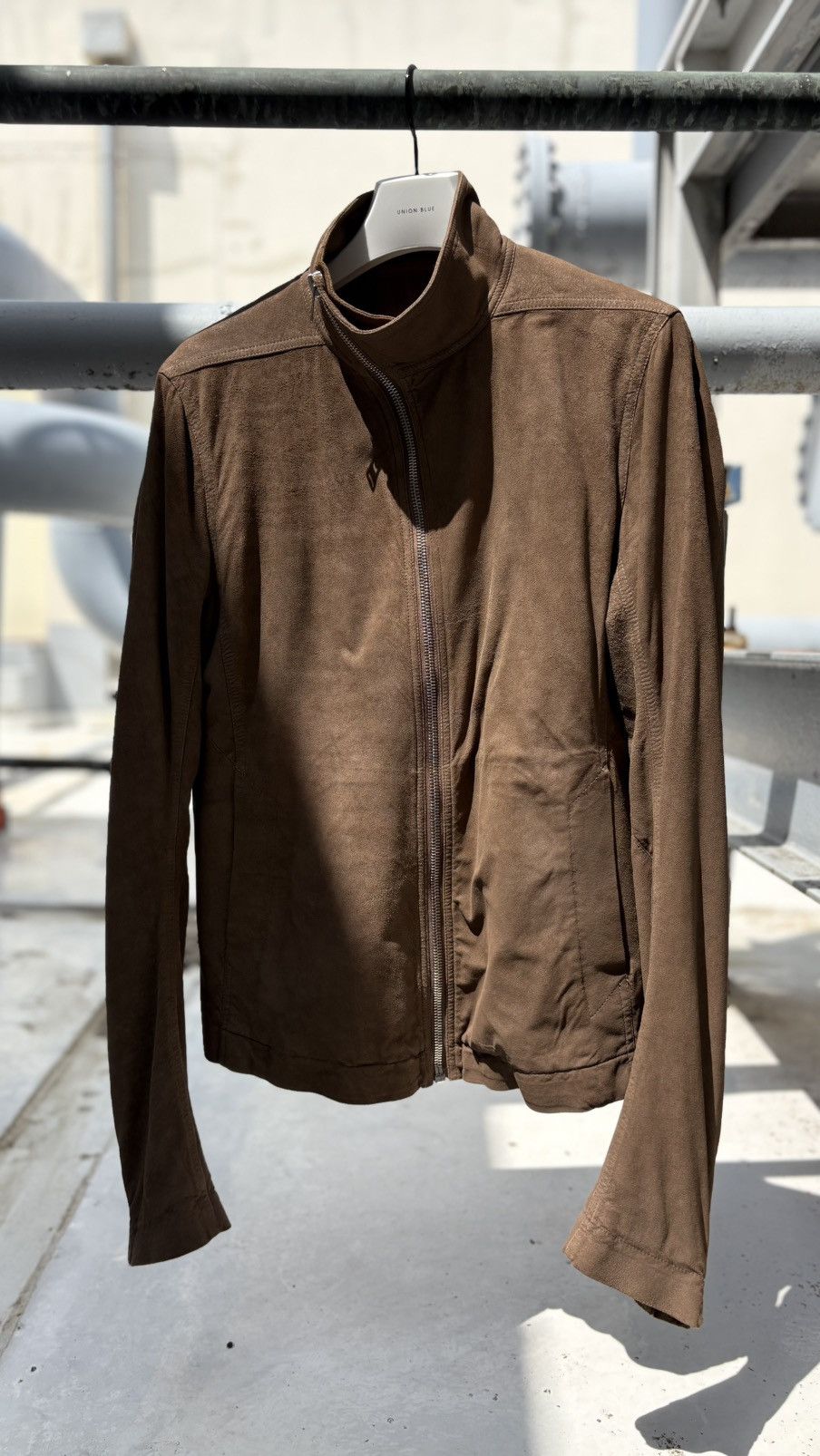 Rick Owens 15FW RICK OWENS MOLINO LEATHER JACKET Size US M / EU 48-50 / 2 - 3 Thumbnail