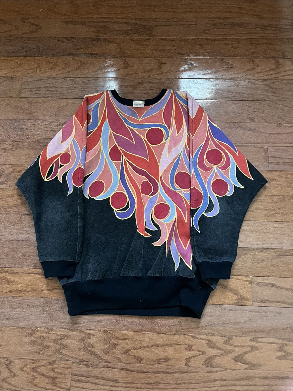 Other Cherie C. Hand Painted Sweatshirt Size M / US 6-8 / IT 42-44 - 1 Thumbnail