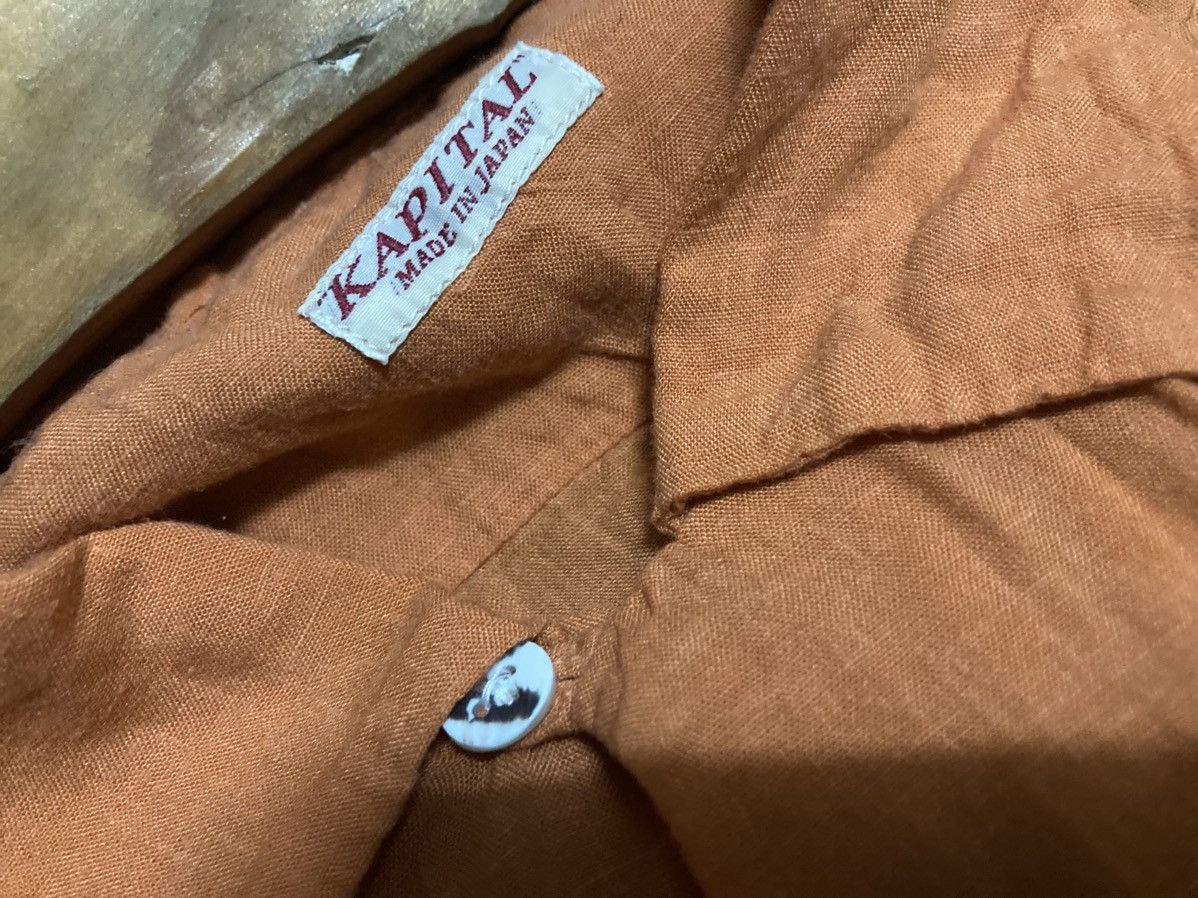 Japanese Brand × Kapital × Vintage Vintage Bottom Up Lenin Shirt Size US XXL / EU 58 / 5 - 3 Thumbnail
