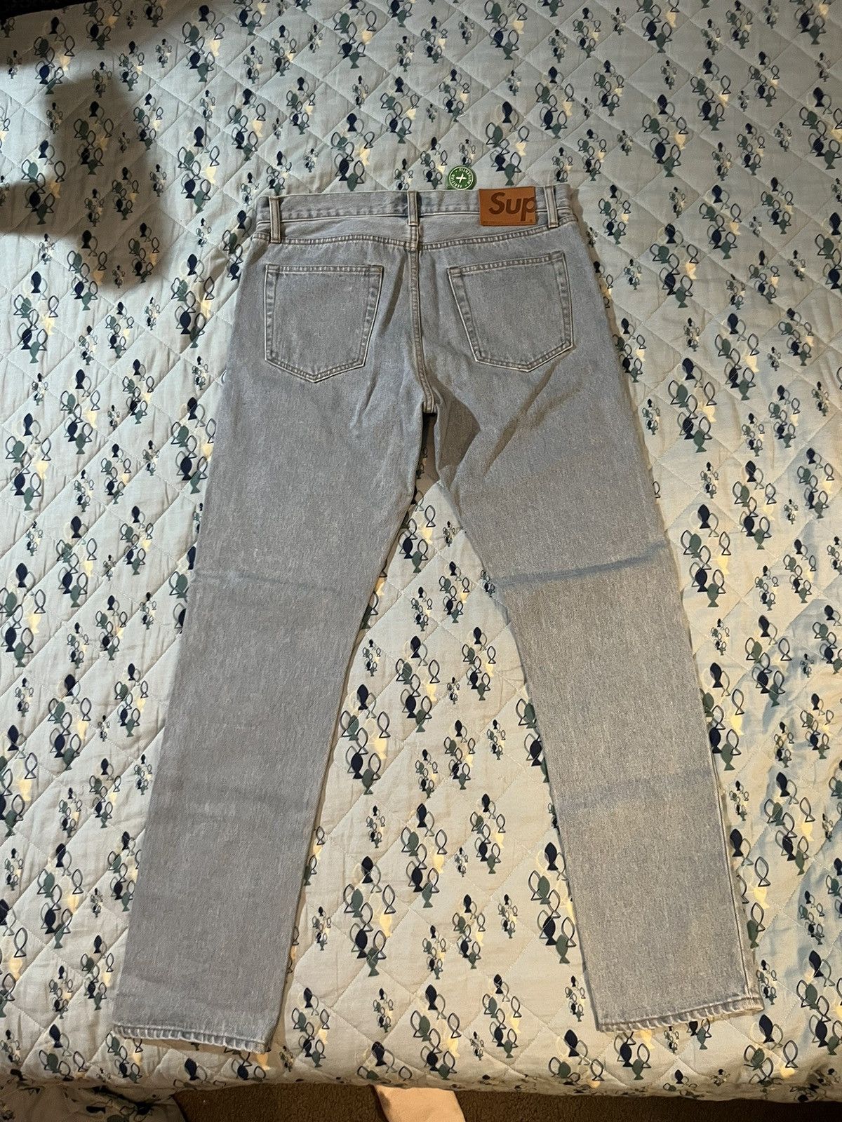 パンツ Supreme regular jean washed blue 32 Regular Jean - Shop - Supreme