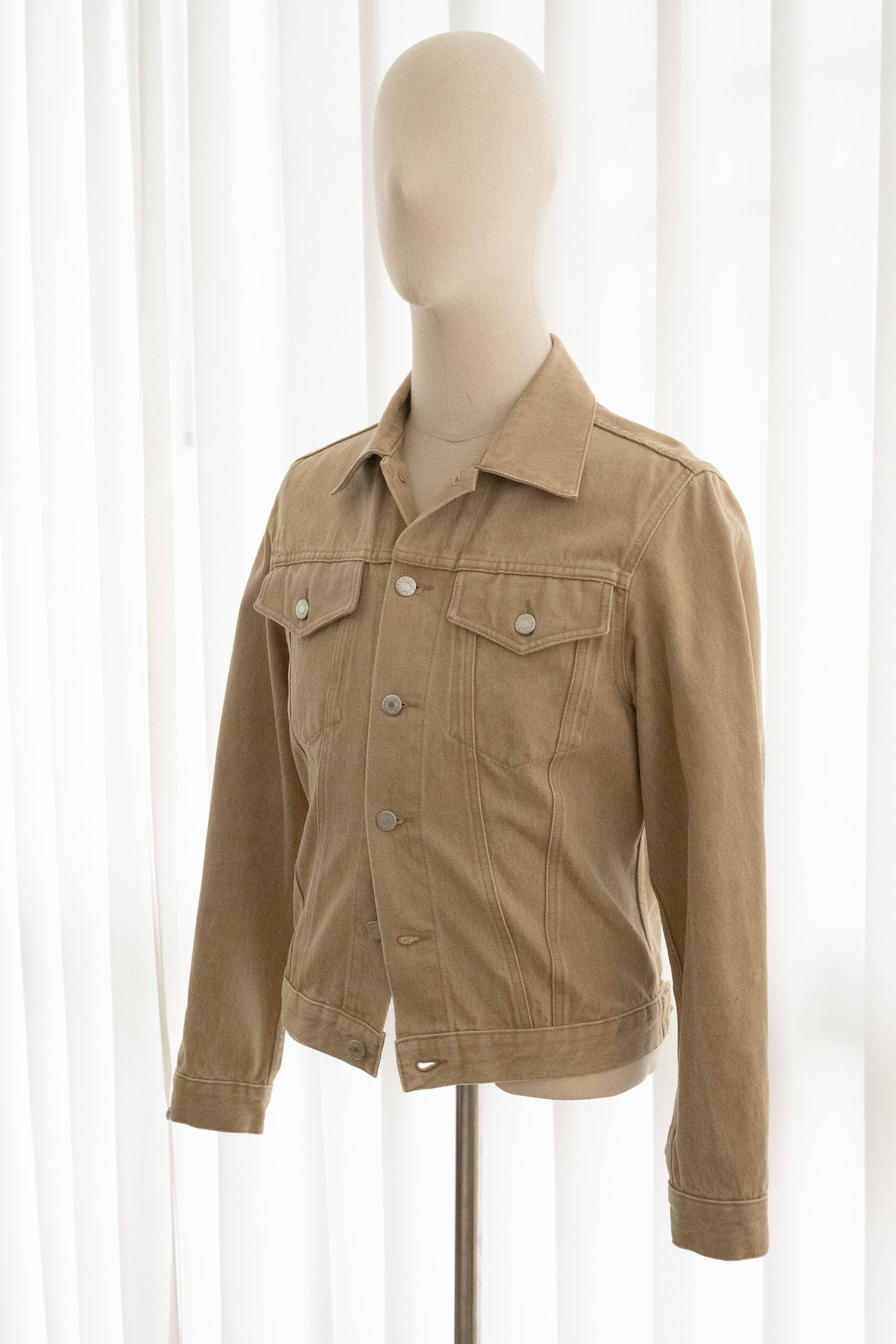 Helmut Lang 2000 HELMUT LANG RAW DENIM CLASSIC 2-POCKET JACKET Size US S / EU 44-46 / 1 - 2 Thumbnail