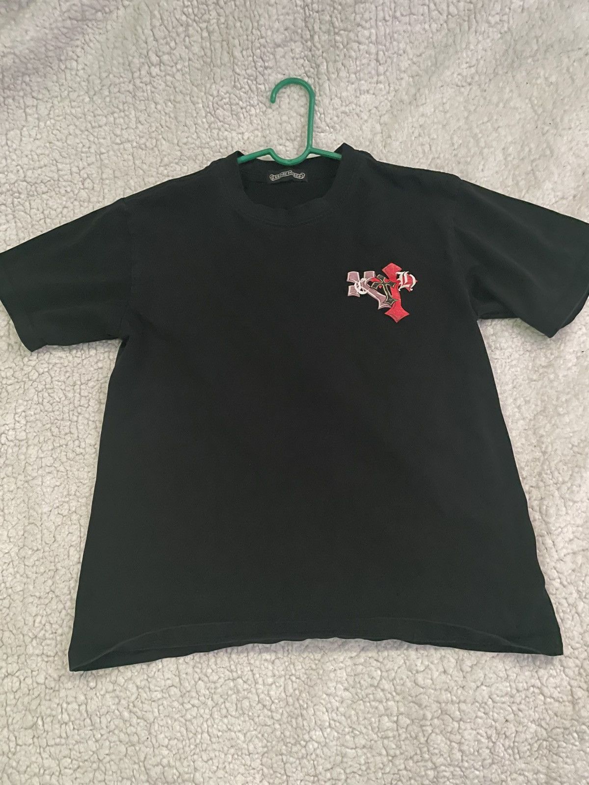 Japanese Brand black cross shirt Size US M / EU 48-50 / 2 - 2 Thumbnail