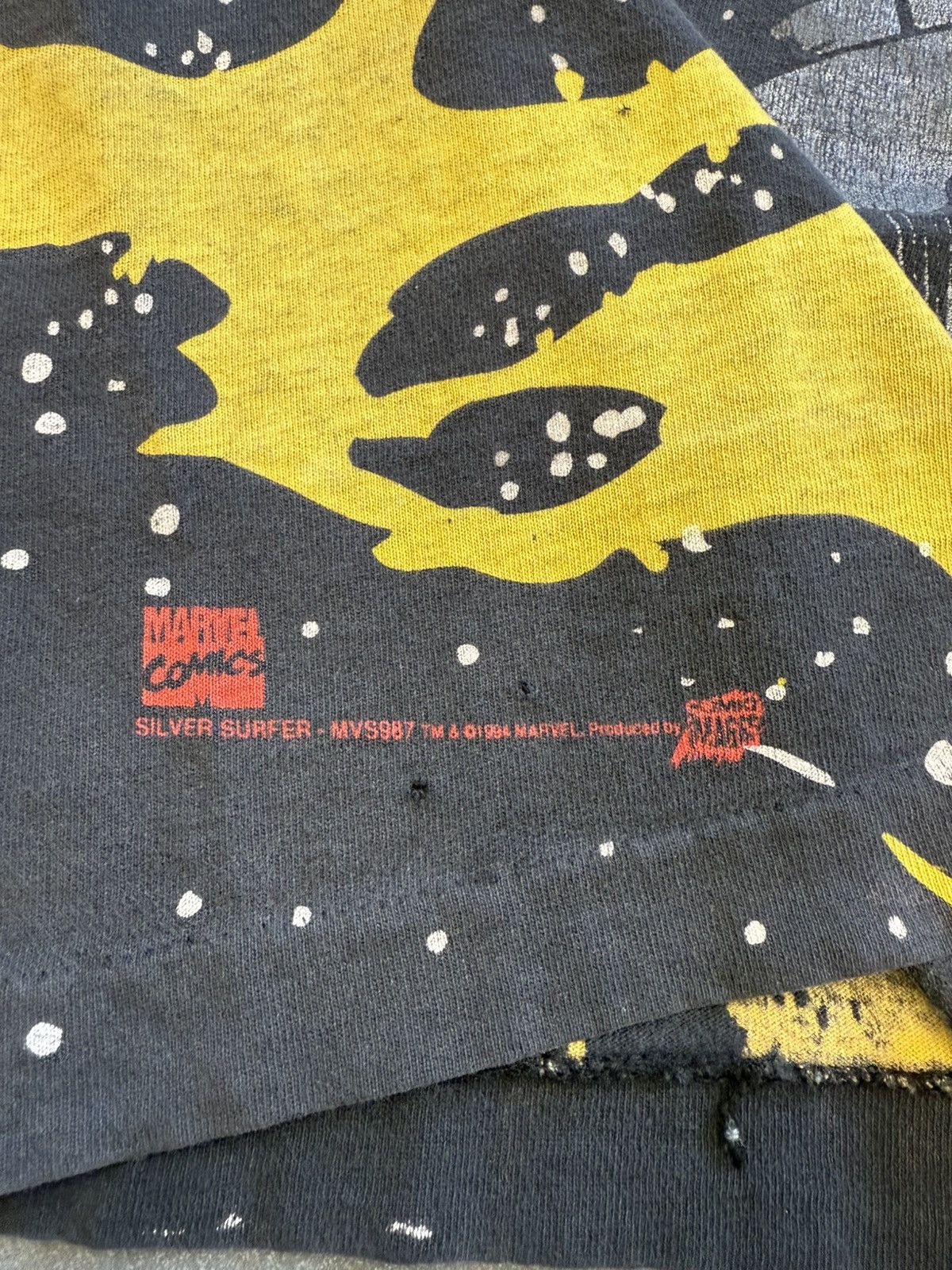 Marvel Comics 1994 Vintage Marvel Comics Images Silver Surfer Mega Tee Size US L / EU 52-54 / 3 - 7 Thumbnail