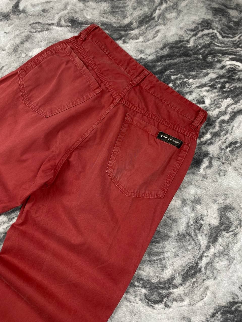 Stone Island Vintage Stone Island Denim Pants 90s Men Size 46 Red Size US 30 / EU 46 - 2 Thumbnail