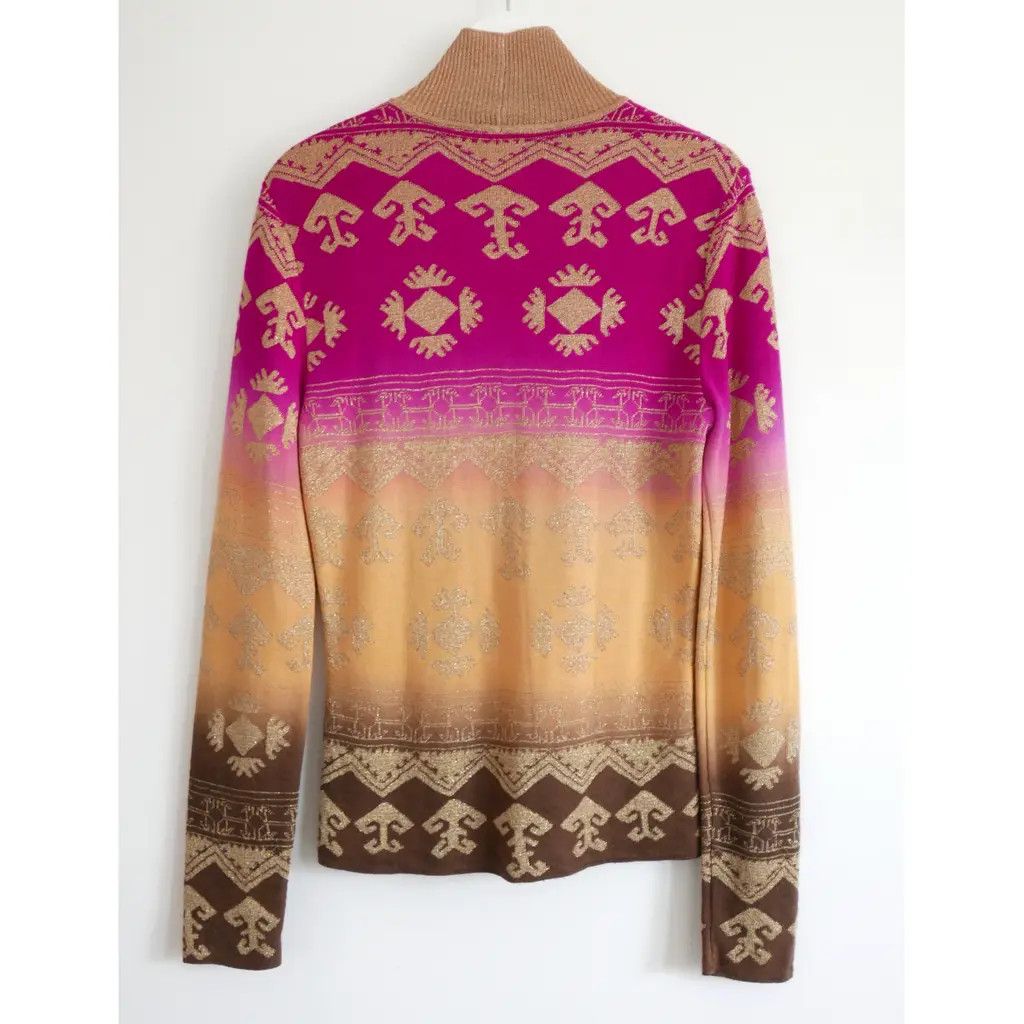 Dior Christian Dior x John Galliano Fall 2002 Lurex Ombre Sweater Size XS / US 0-2 / IT 36-38 - 5 Thumbnail