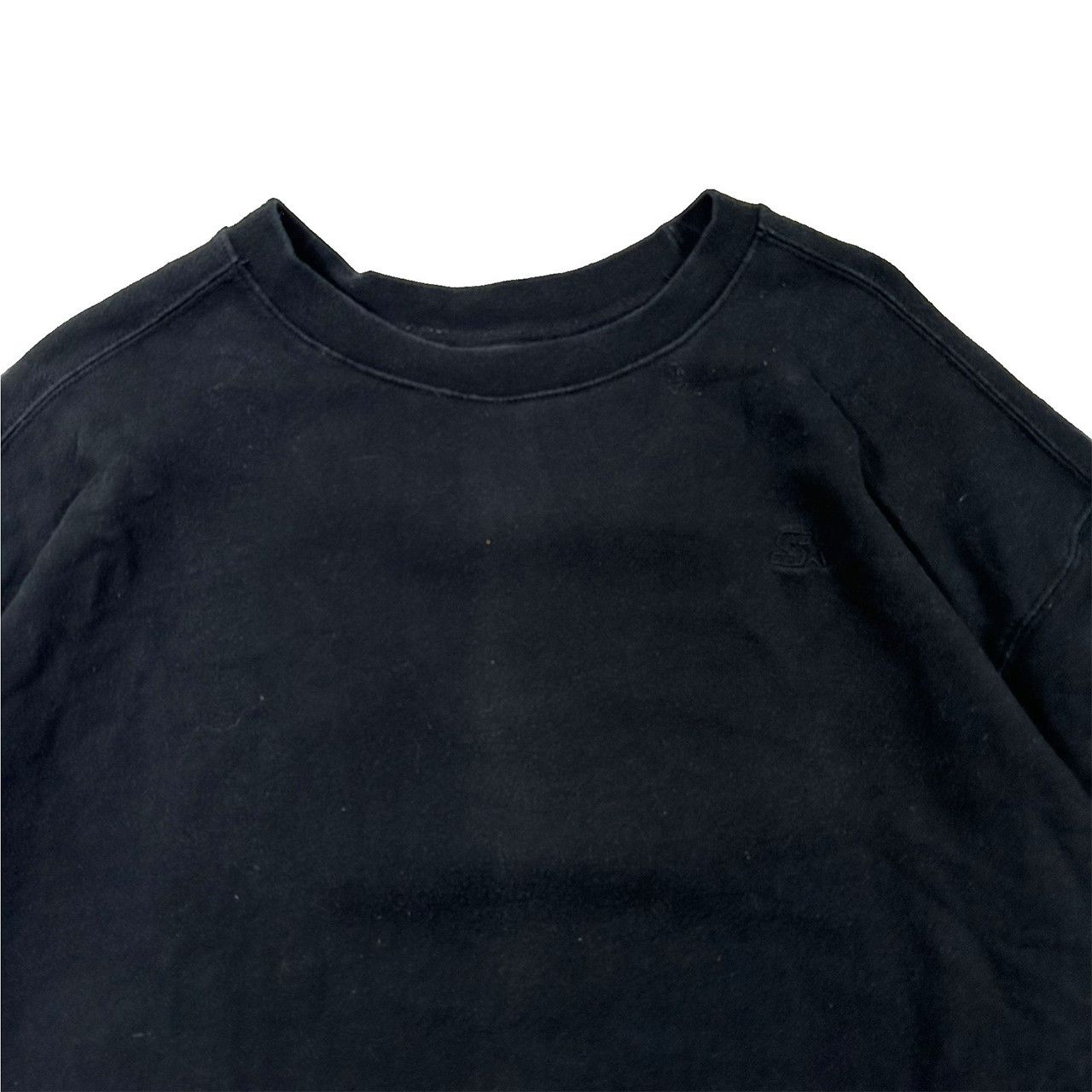 Vintage Vintage 90s Starter Black Blank Sweater Size US XXL / EU 58 / 5 - 1 Thumbnail