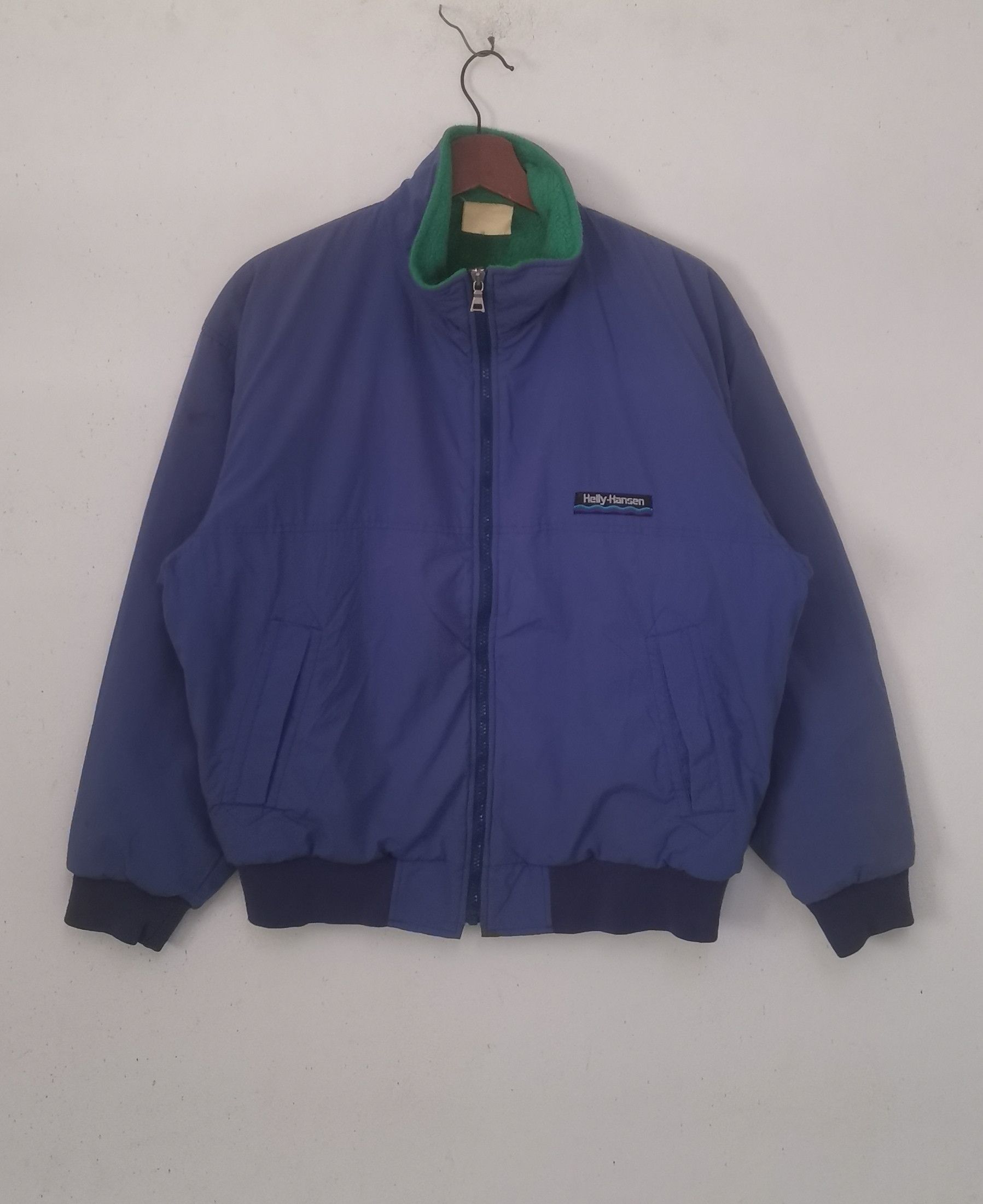 Helly Hansen Rare HELLY HANSEN jacket nice design blue colour Size US M / EU 48-50 / 2 - 1 Thumbnail