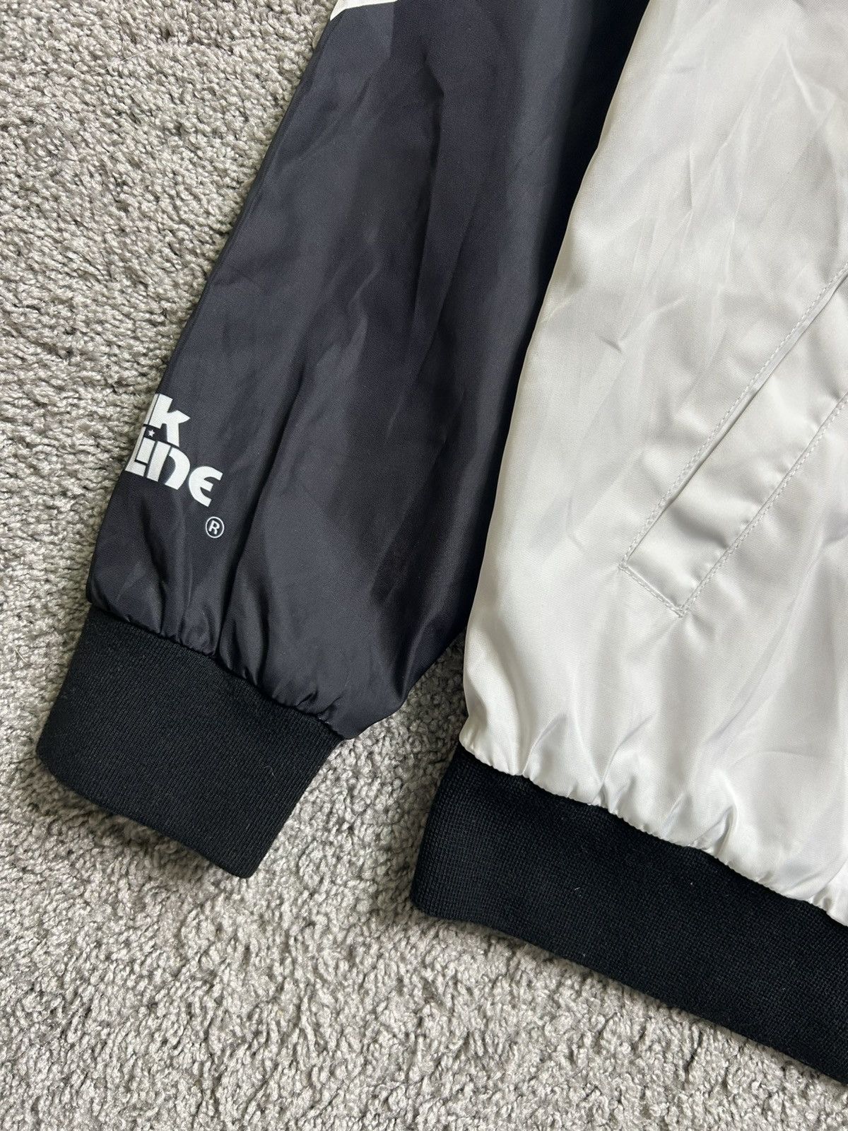 WWE Vintage WWE The Rock Fanimation Wrestling Chalk Line Jacket Size US L / EU 52-54 / 3 - 7 Thumbnail