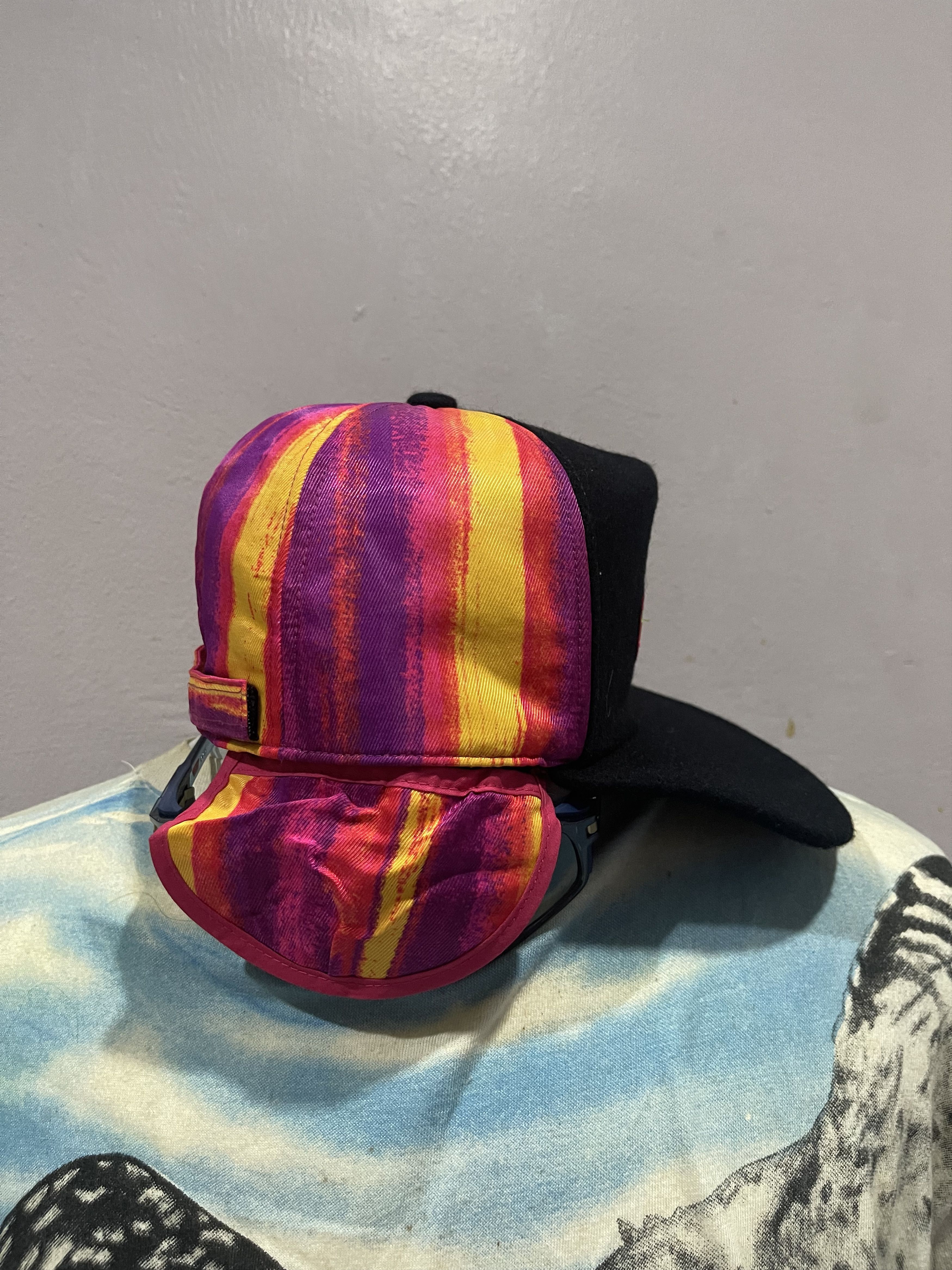 Ellesse Vintage Japan Ellese Ski With Ear Flap Size ONE SIZE - 6 Thumbnail