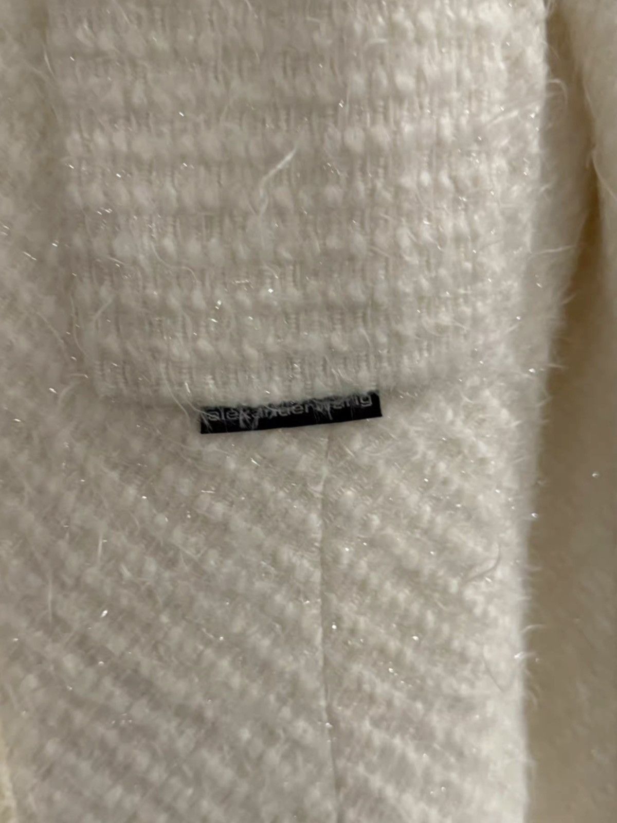 Alexander Wang Alexander Wang chain-trimmed tweed jacket Size XS / US 0-2 / IT 36-38 - 3 Thumbnail
