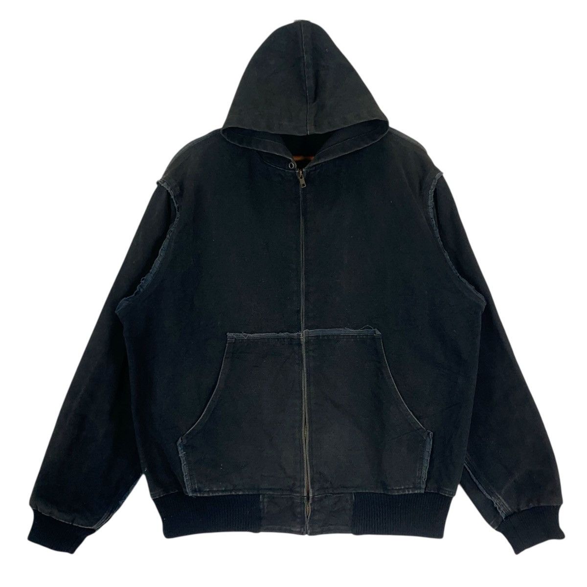 Japanese Brand × Vintage Vintage Japanese Brand Black Jacket Hoodie Size US M / EU 48-50 / 2 - 1 Thumbnail