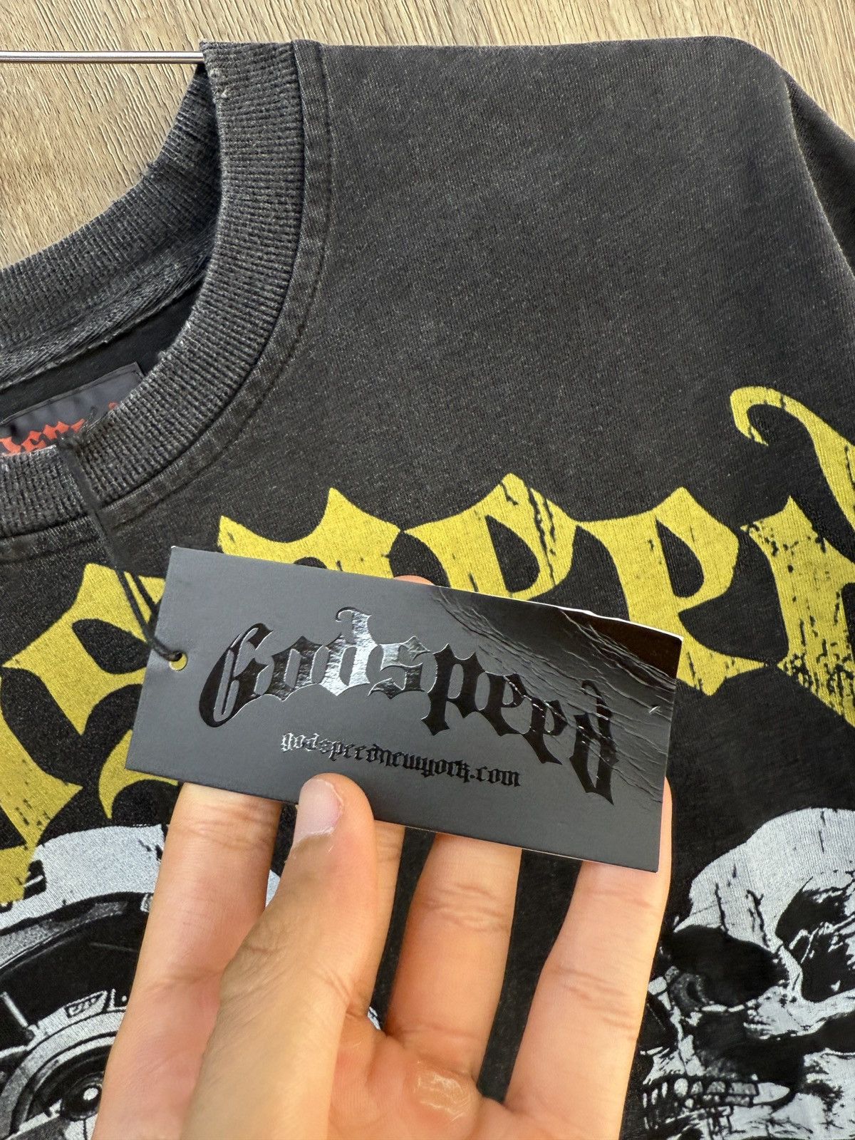 Godspeed Godspeed Black/Yellow Mankind Short Sleeve Size US XS / EU 42 / 0 - 4 Thumbnail