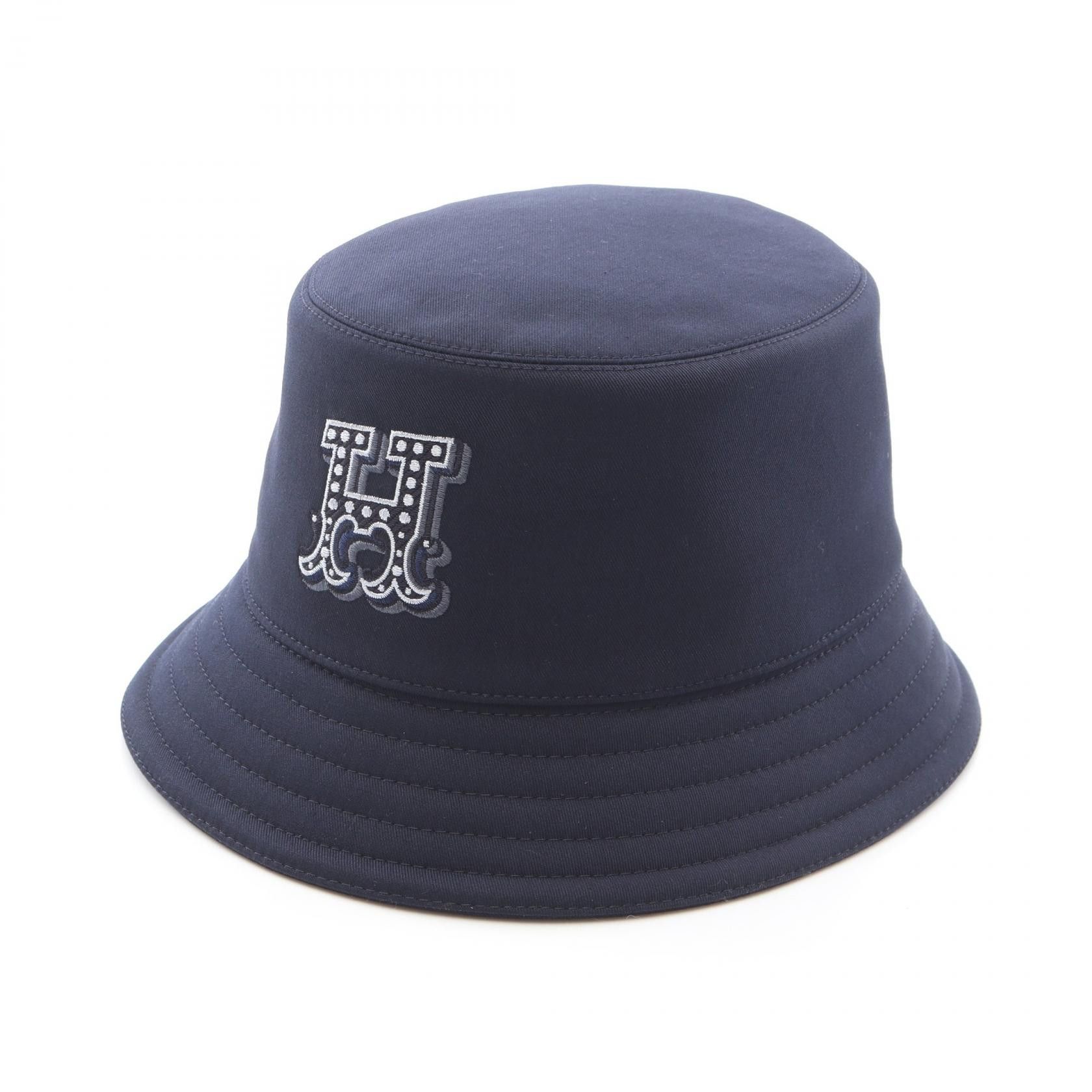 Hermes Hermes Hermes Harper H Electric Cotton Hat Textile Hats DUTY FREE for USA Size ONE SIZE - 1 Thumbnail