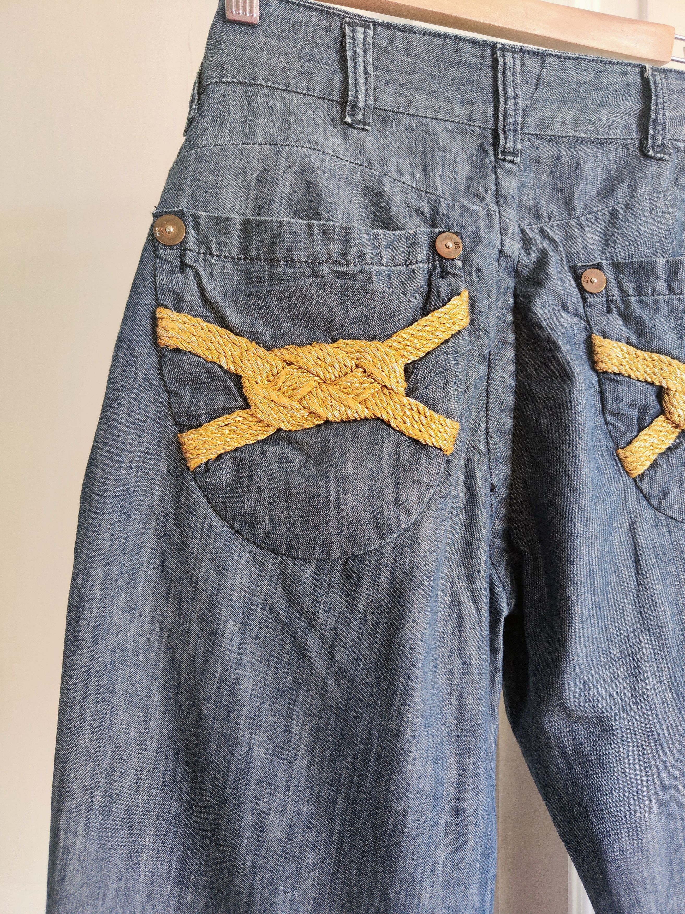 Denis Simachev Vintage wide pants.Like Vetements or Balenciaga Size US 30 / EU 46 - 1 Thumbnail