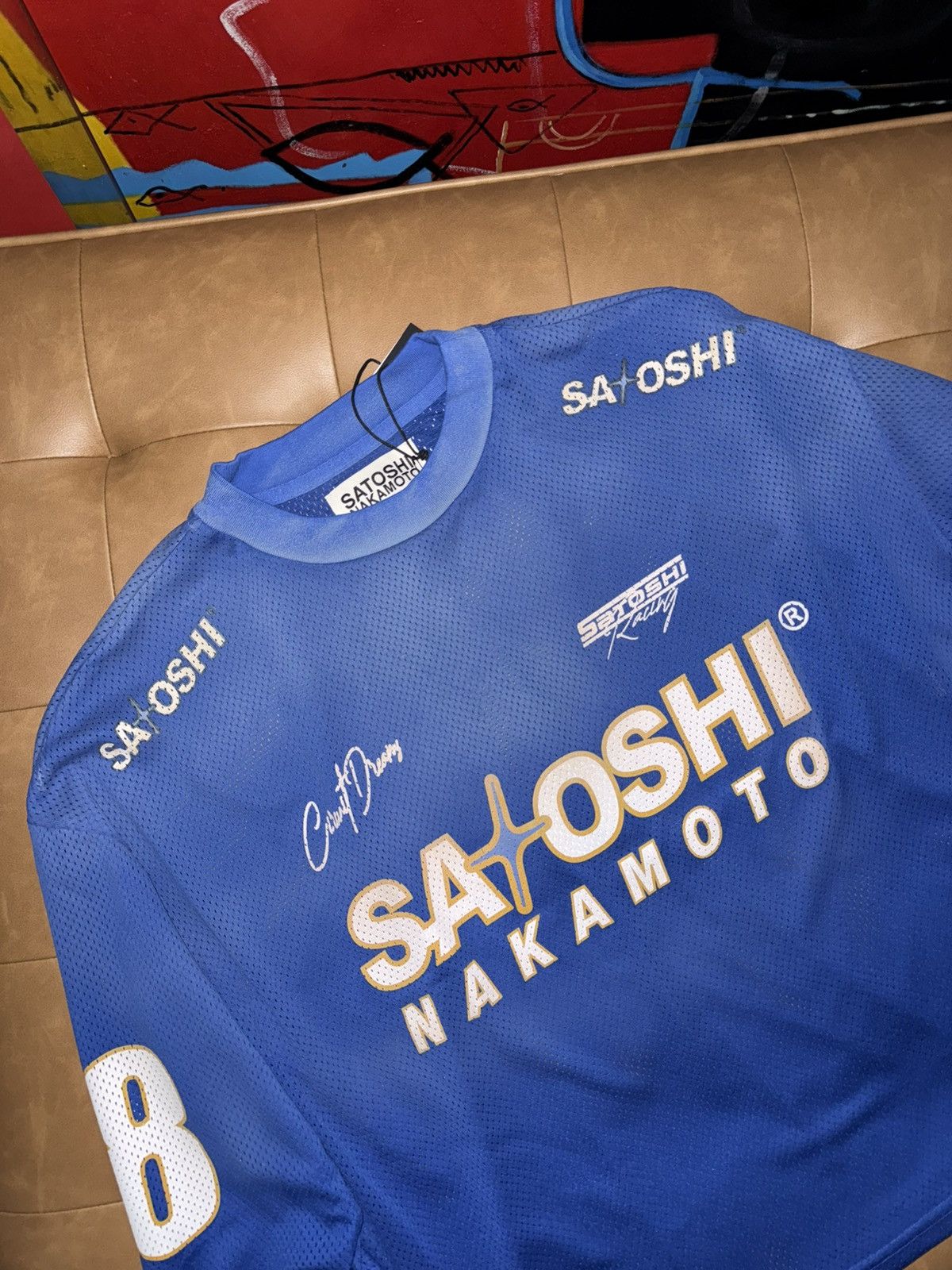 Satoshi Nakamoto Satoshi nakamoto mesh jersey Size US M / EU 48-50 / 2 - 4 Thumbnail