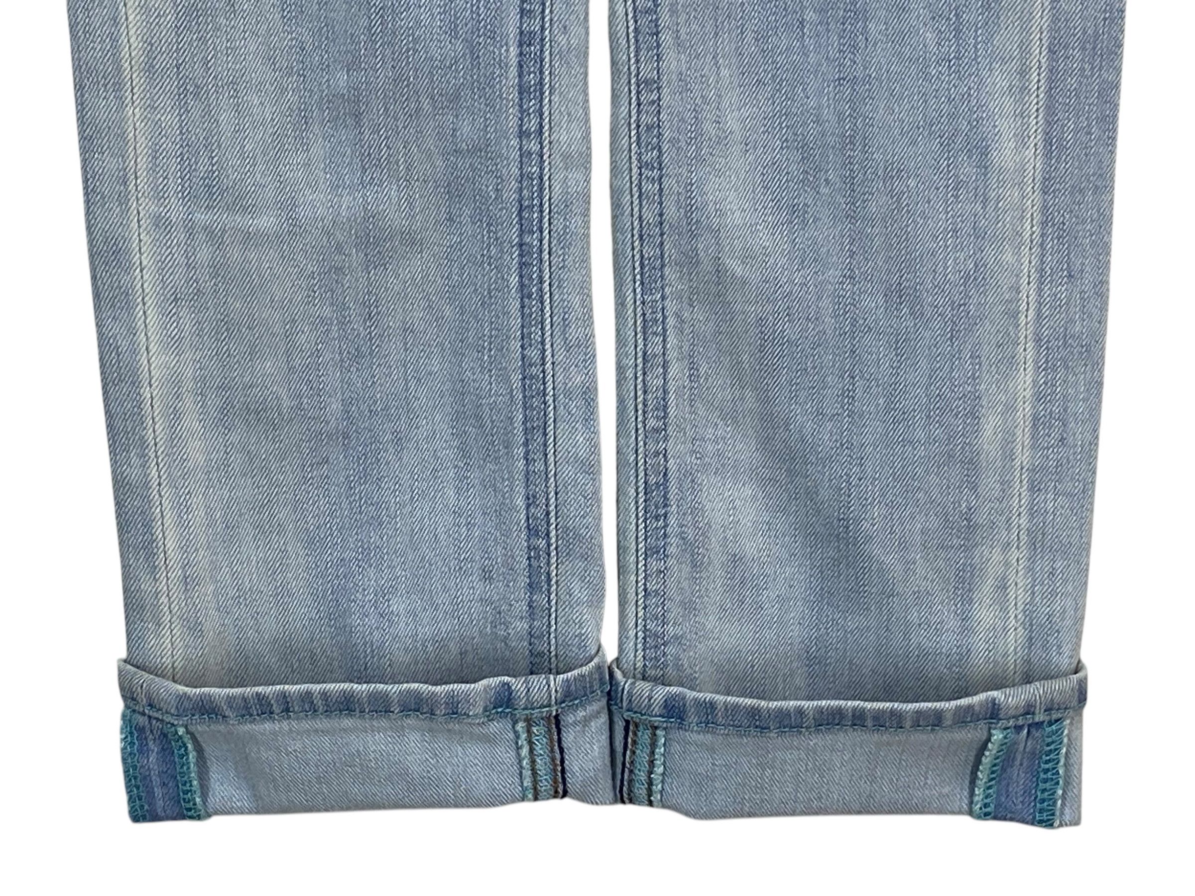 Japanese Brand Brappers Denim Jeans Distressed Jeans Size 22" - 8 Thumbnail