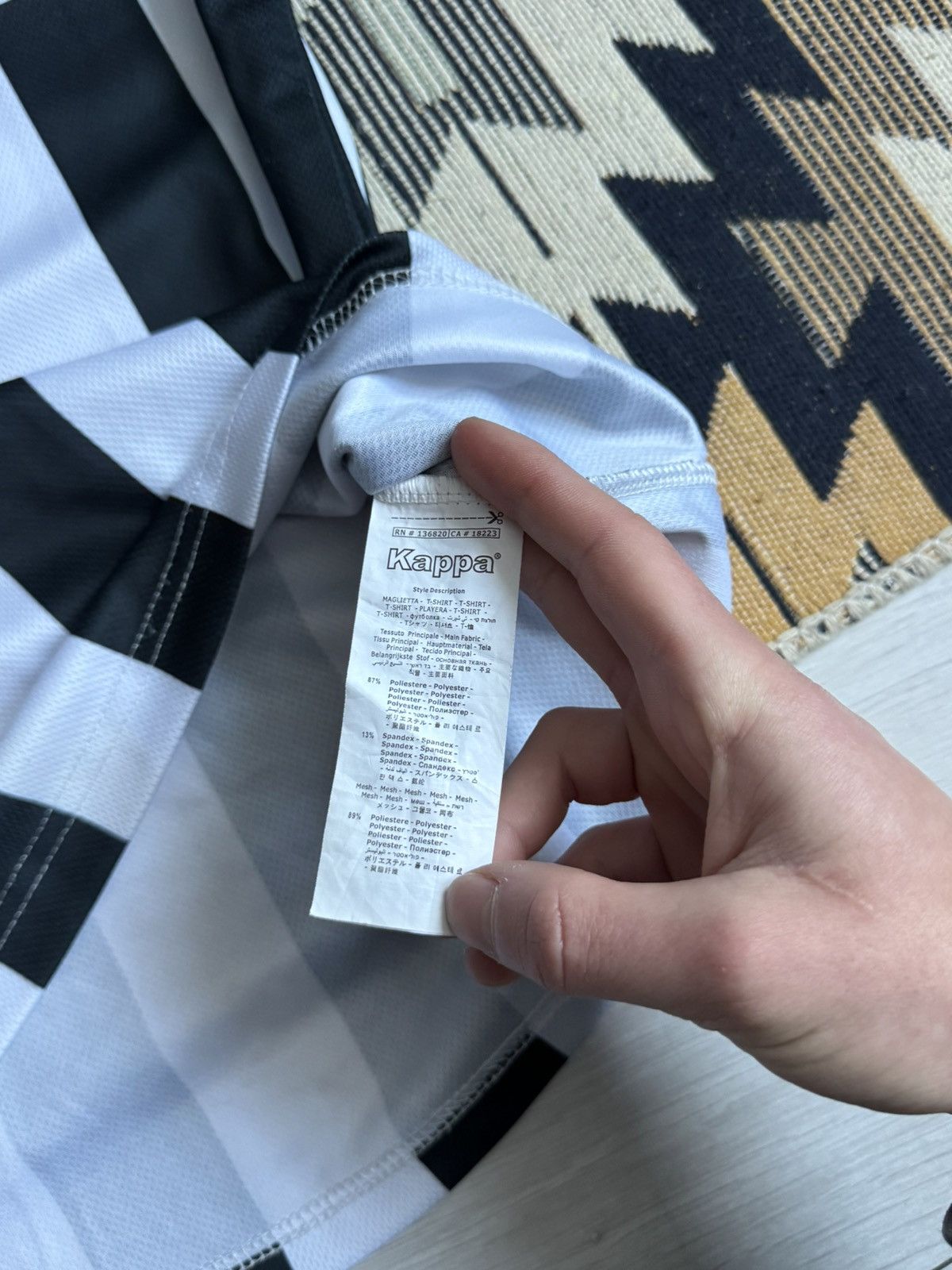 Kappa Vintage Kappa Juventus Zidane #21 Blockcore Soccer Jersey Size US S / EU 44-46 / 1 - 11 Thumbnail
