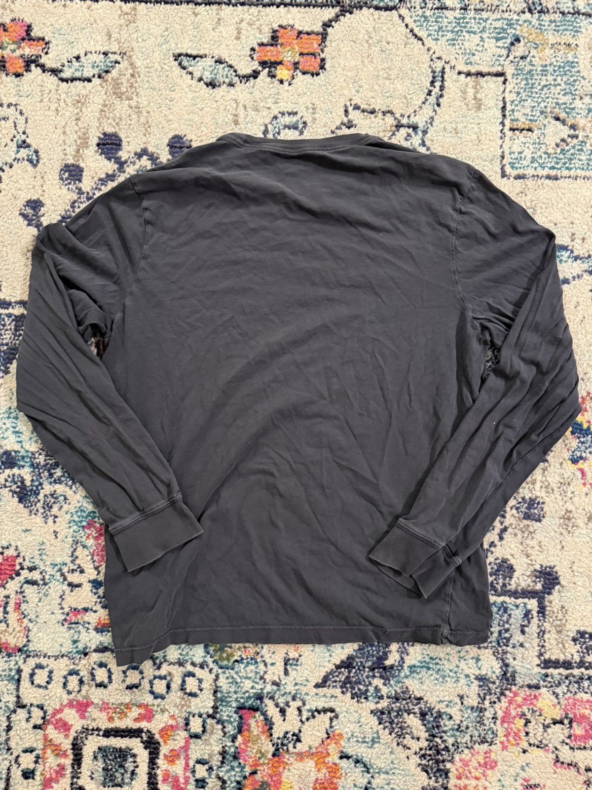 J.Crew Vintage J Crew Black Longsleeve Size US L / EU 52-54 / 3 - 2 Thumbnail