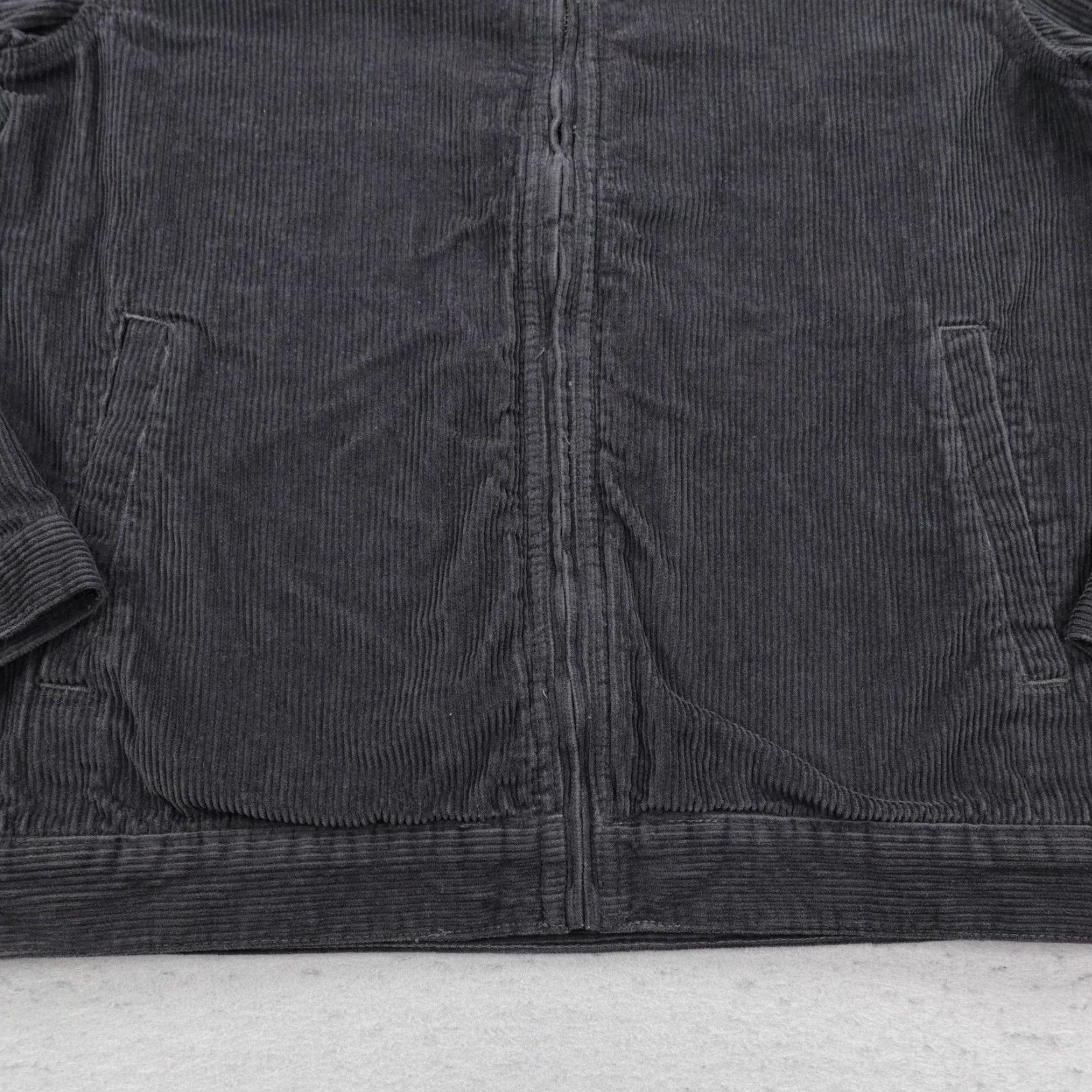 Volcom Volcom Jacket Men S Gray Corduroy Sherpa Collar Halecrest Bomber Coat Zip Up Size US S / EU 44-46 / 1 - 4 Thumbnail