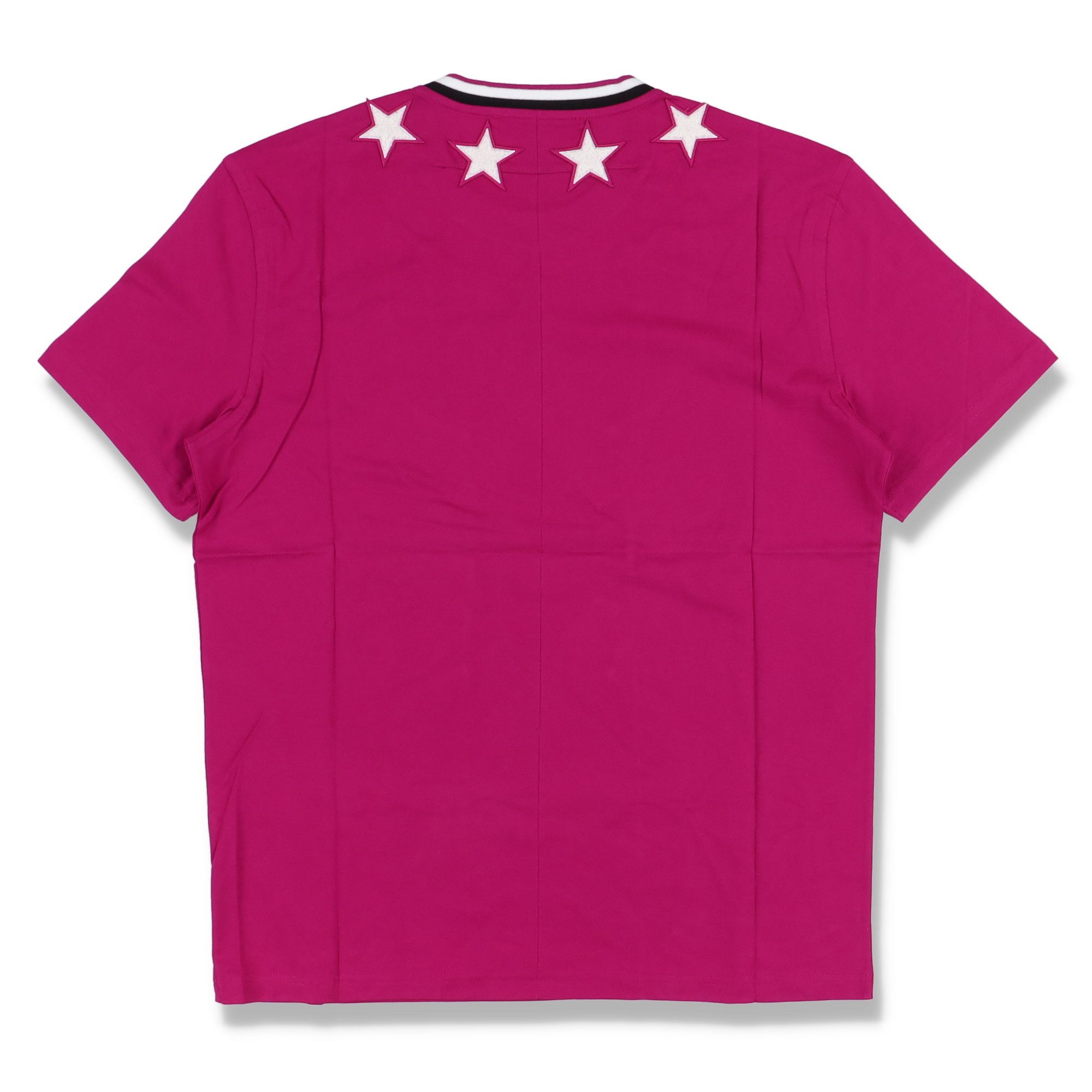 Givenchy x Barneys NY Fuchsia Felt Stars T-Shirt Size US XL / EU 56 / 4 - 4 Thumbnail