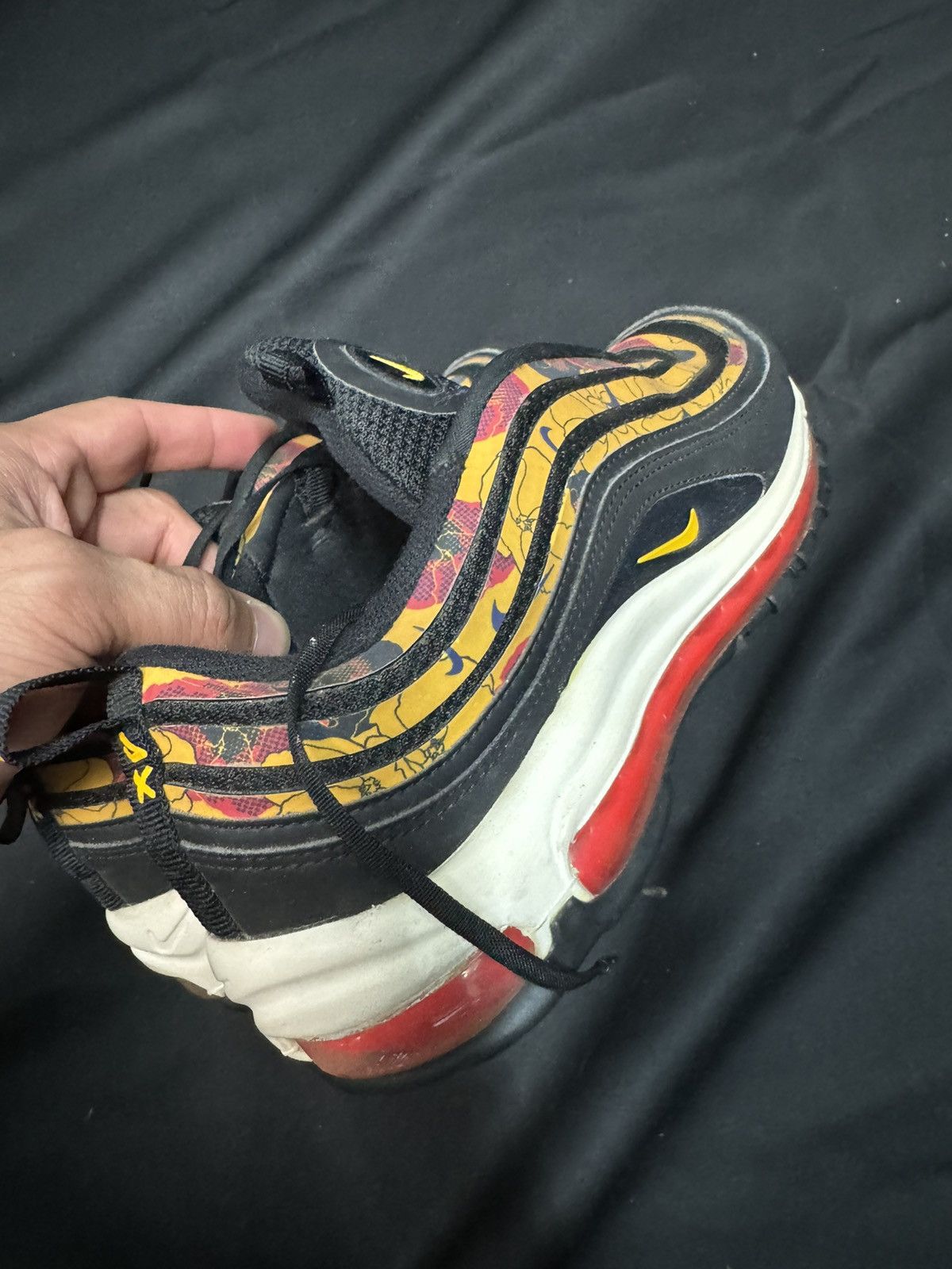 Nike Nike Air Max 97 Floral Black Size US 8.5 / EU 41-42 - 9 Thumbnail