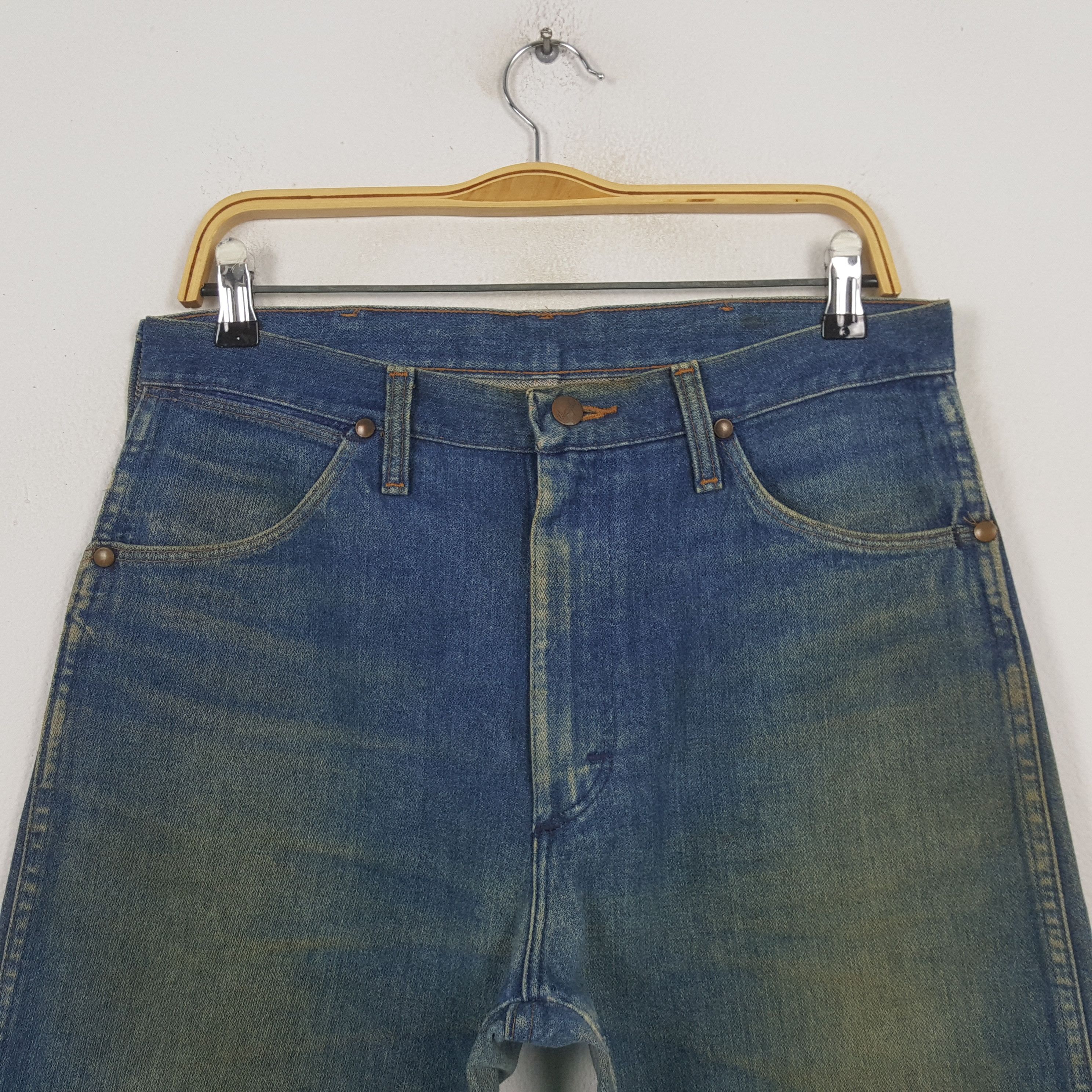 Wrangler Vintage Wrangler American Brand Blue Denim Jeans RR17 Size US 32 / EU 48 - 2 Thumbnail