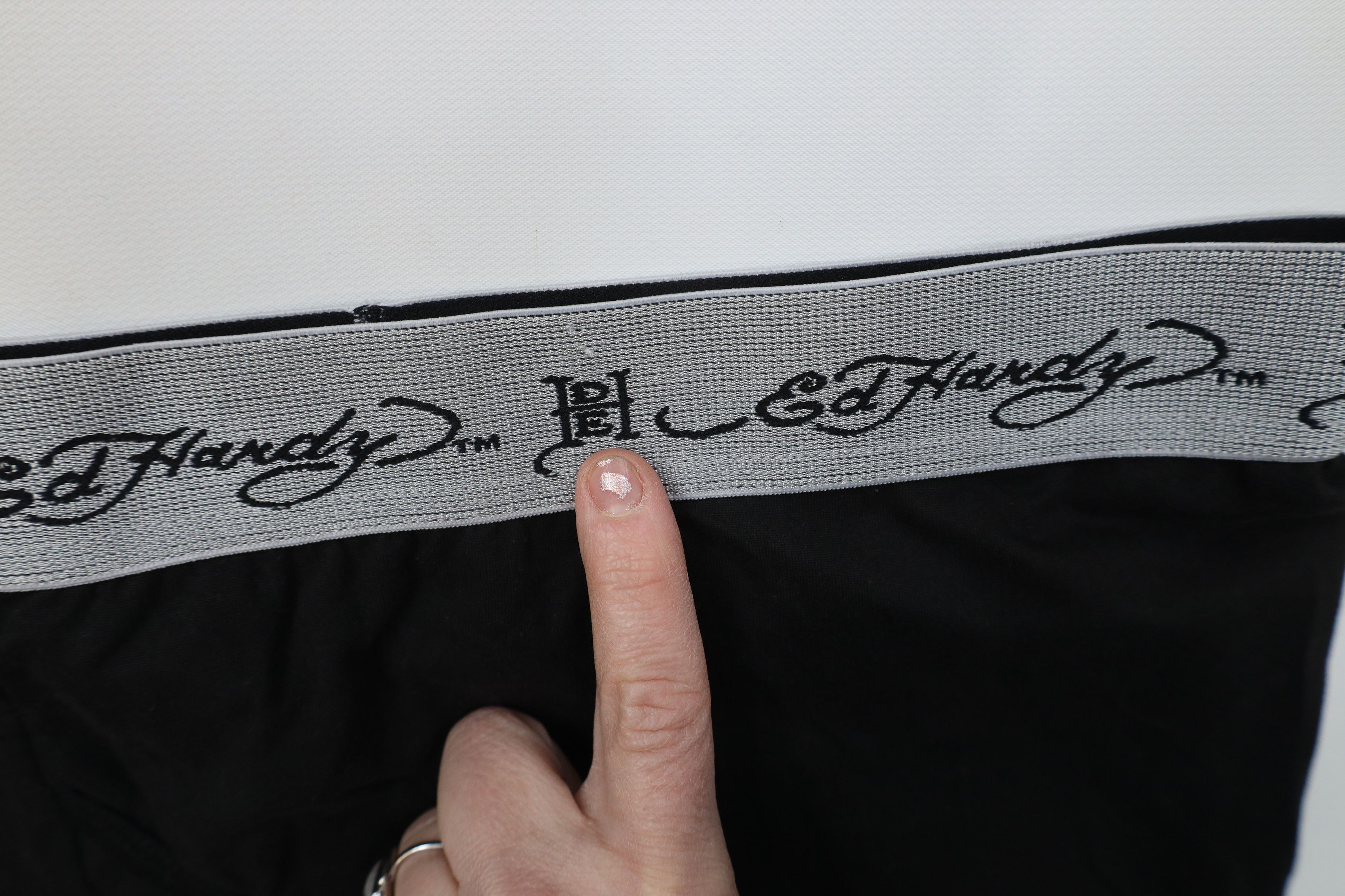 Ed Hardy Deadstock Vintage Y2K Ed Hardy Tattoo Tiger Boxers Briefs Size US 34 / EU 50 - 12 Thumbnail