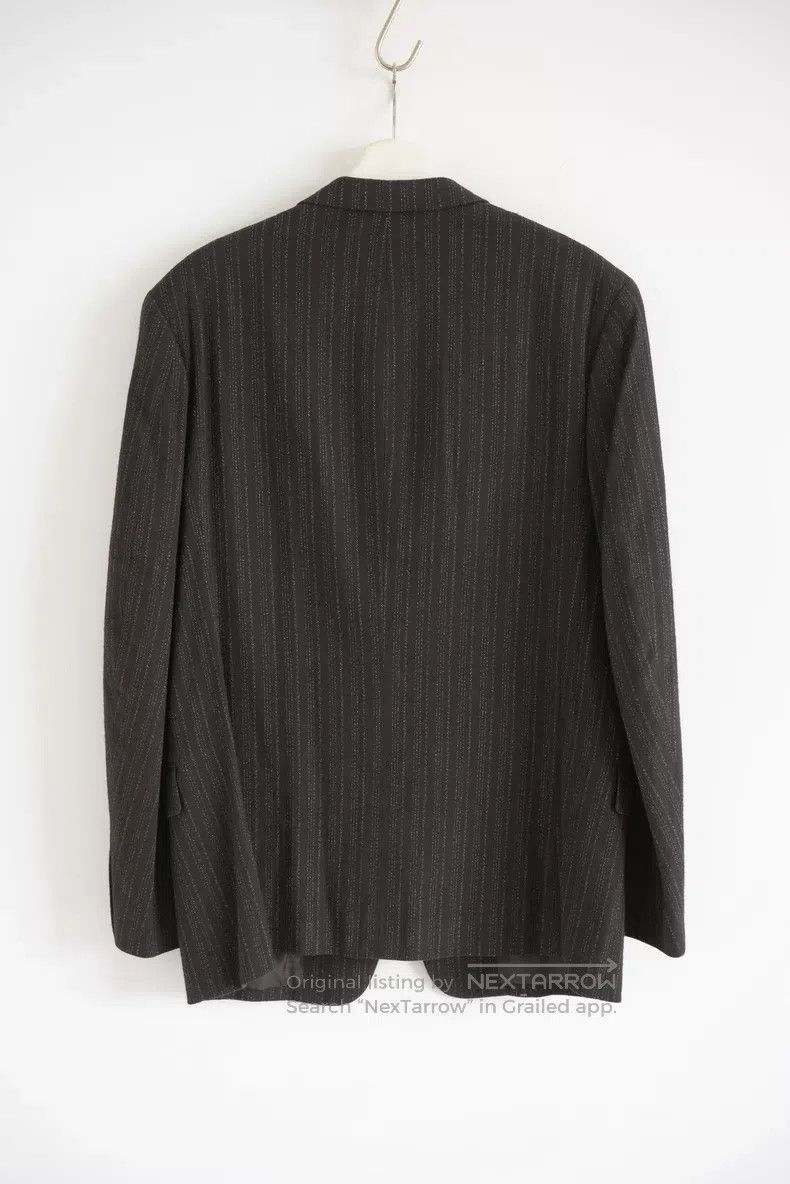 Yohji Yamamoto Yohji Yamamoto size 3 00s dotted wool linen brown and black Size 38R - 2 Thumbnail