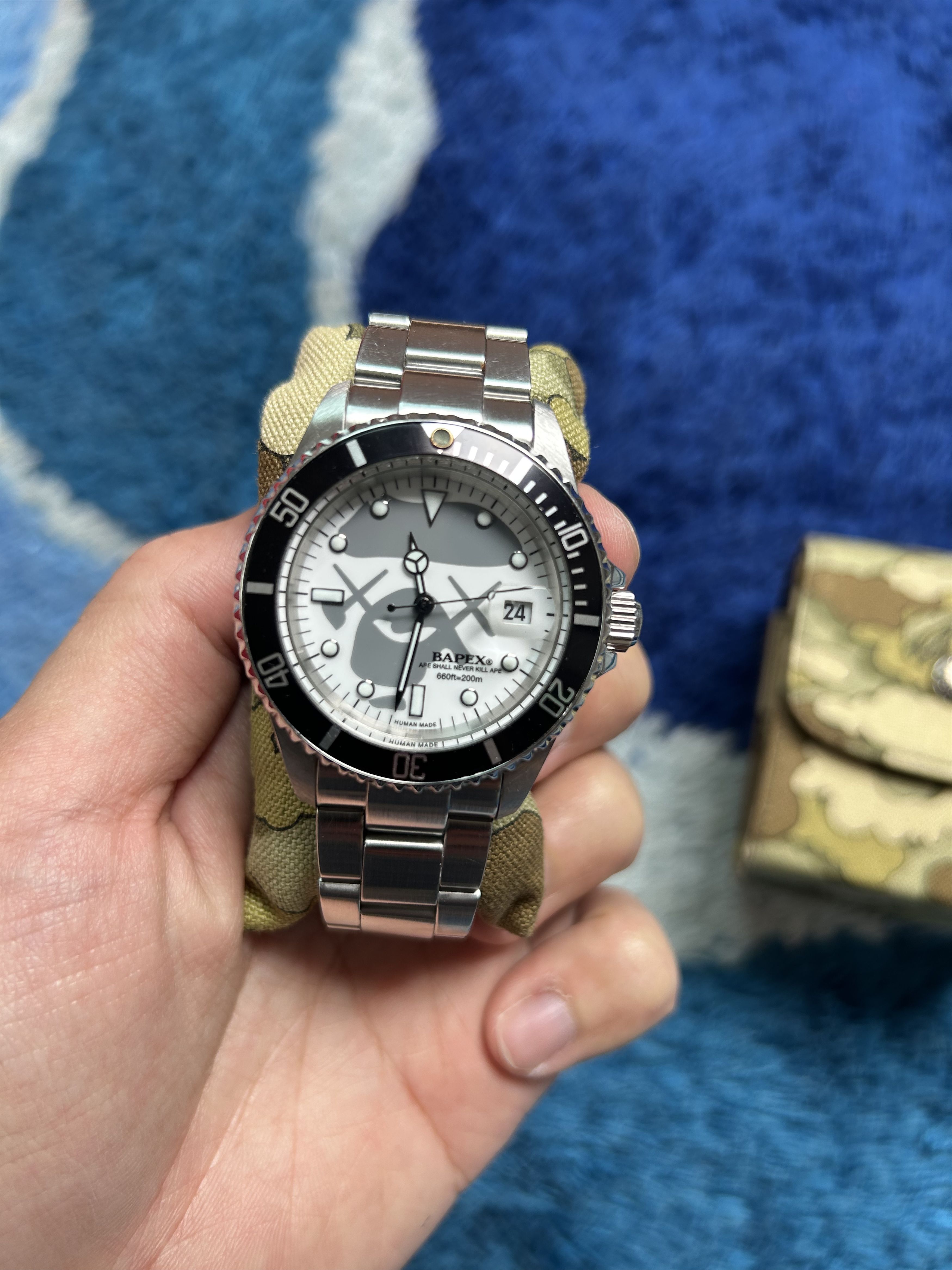 Bape × Kaws 2005 Bape x Kaws Grey Bapex Size ONE SIZE - 3 Thumbnail
