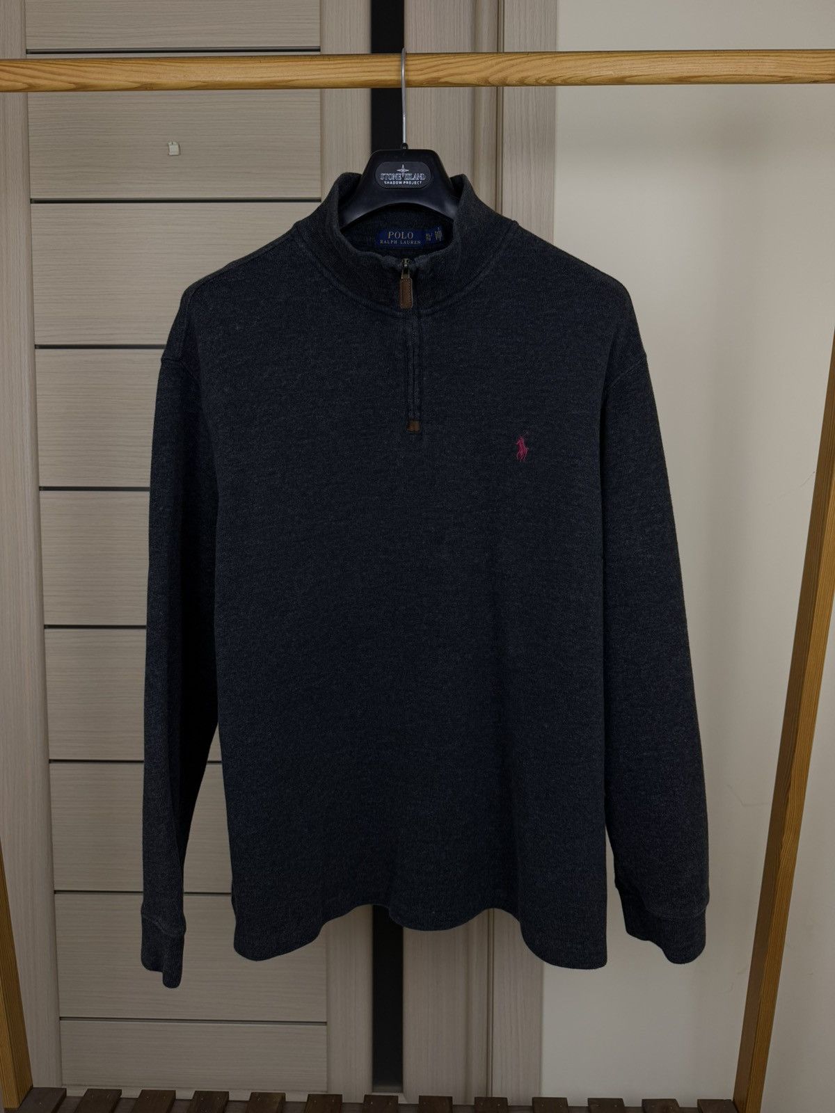 Polo Ralph Lauren Polo Ralph Lauren 1/4 Zip Vintage Sweatshirt PRL Size US XL / EU 56 / 4 - 5 Thumbnail