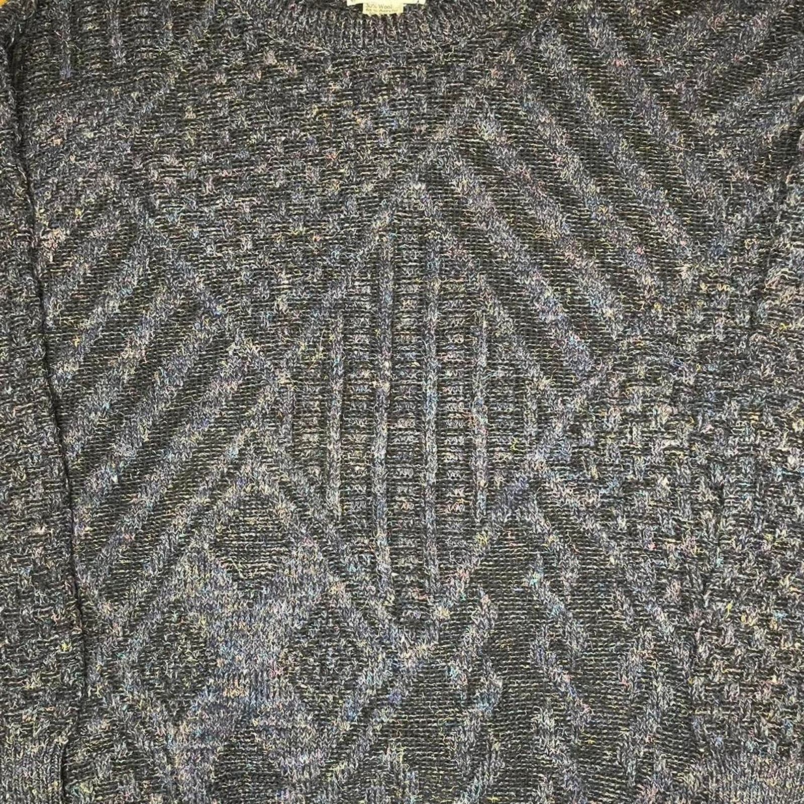 Other Vintage Preppy Knitted Sweater Collectif Size M / US 6-8 / IT 42-44 - 2 Thumbnail
