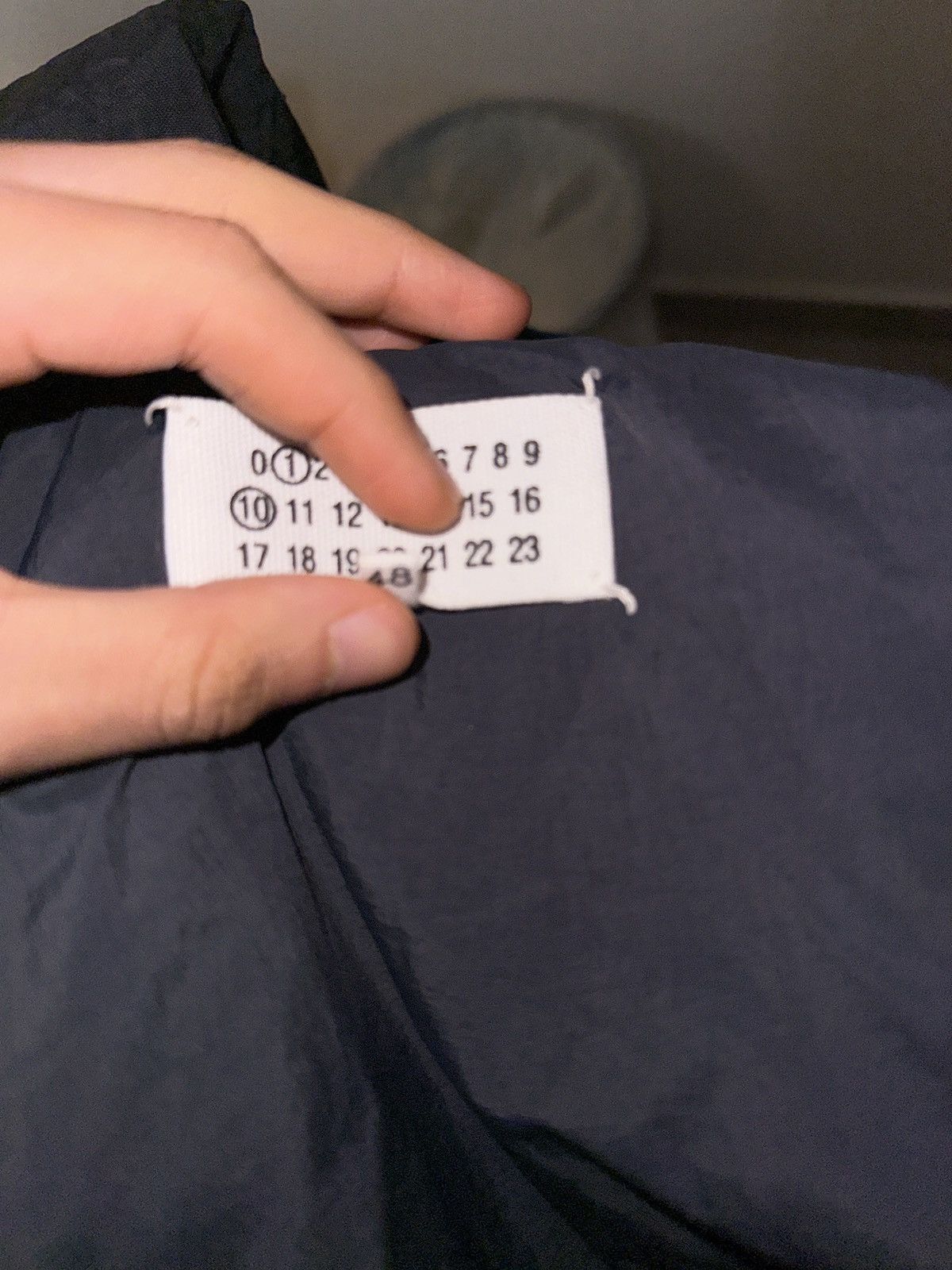 Maison Margiela Maison Margiela black yoke Crinkled Nylon bomber Jacket Size US M / EU 48-50 / 2 - 7 Thumbnail