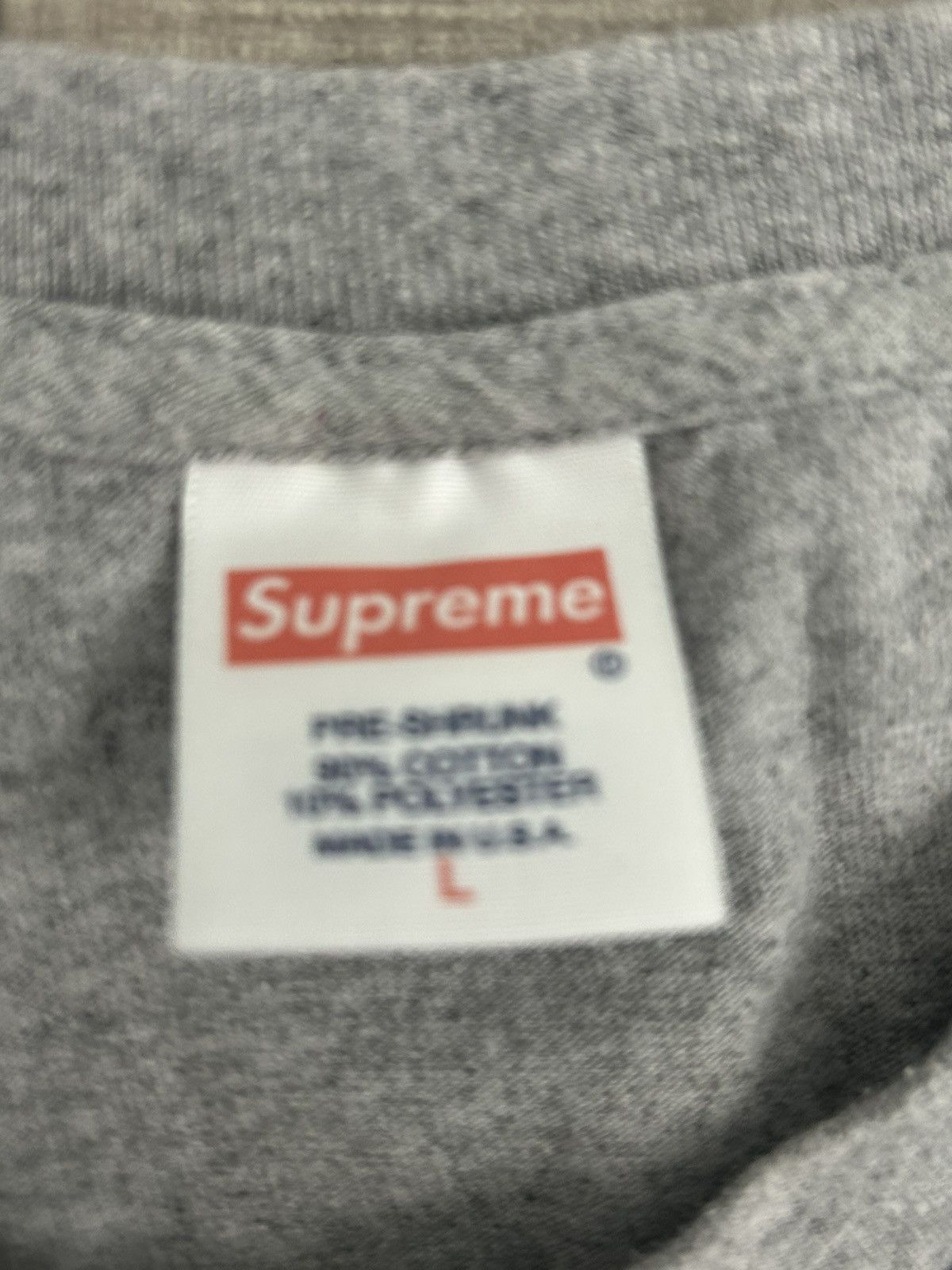 Supreme Supreme You still suck shirt Grey Size Large Size US L / EU 52-54 / 3 - 3 Thumbnail