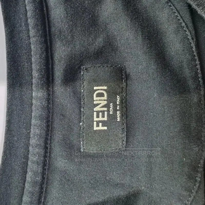 Fendi Fendi Black Cotton T-Shirt for Women . Size XL / US 12-14 / IT 48-50 - 3 Thumbnail