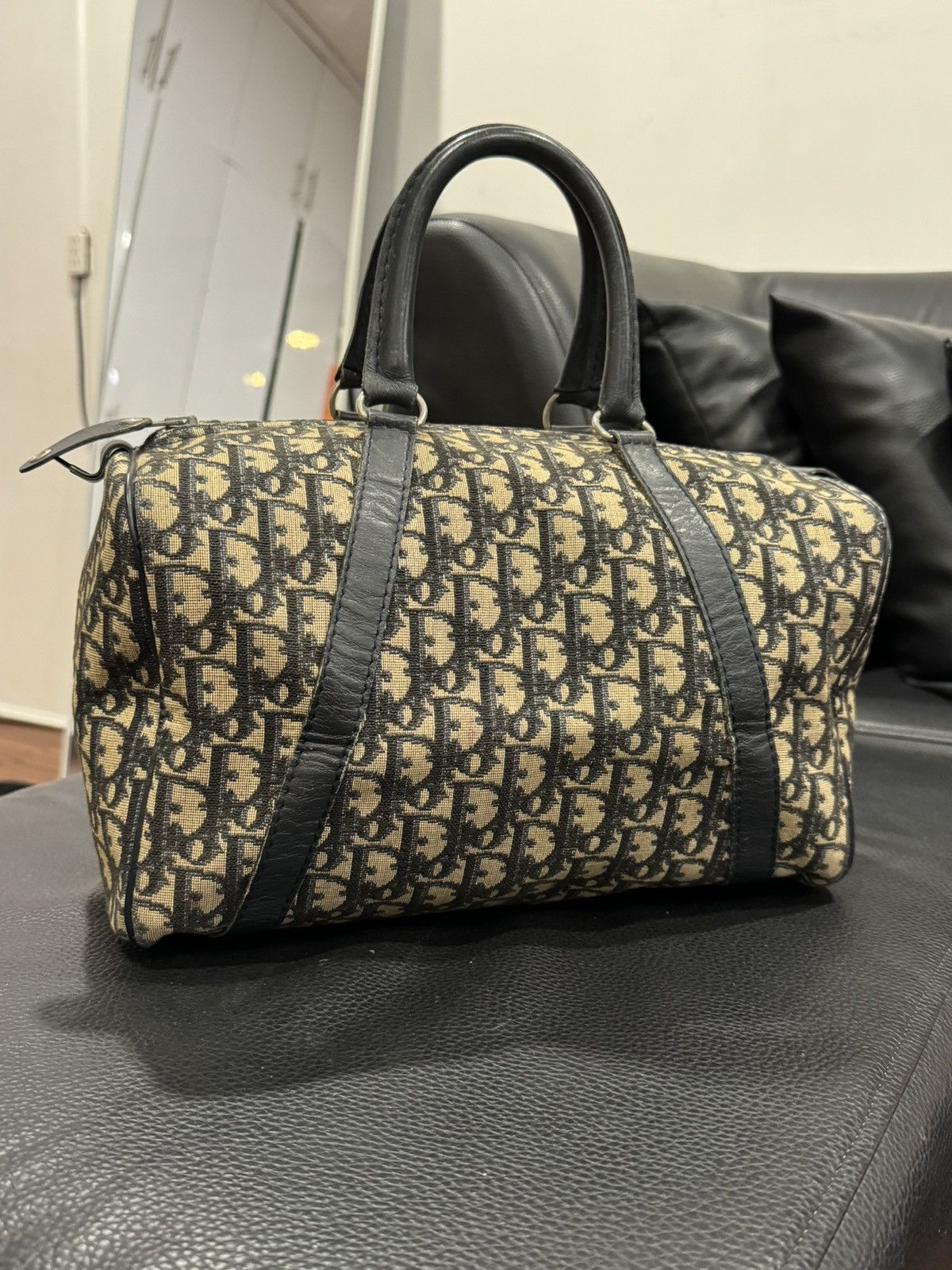 Dior Vintage - Dior Boston Trotter Monogram Bag Size ONE SIZE - 2 Thumbnail
