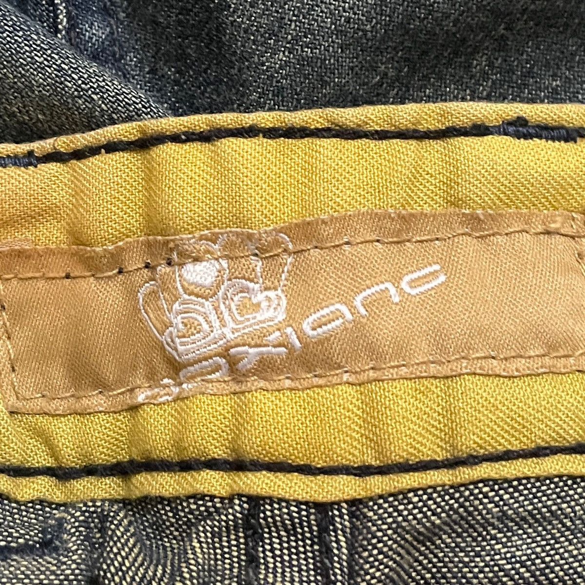 14th Addiction Rare Vintage Brand Ehaoxiang Tactical Flared Jeans 2000s Size US 28 / EU 44 - 10 Thumbnail