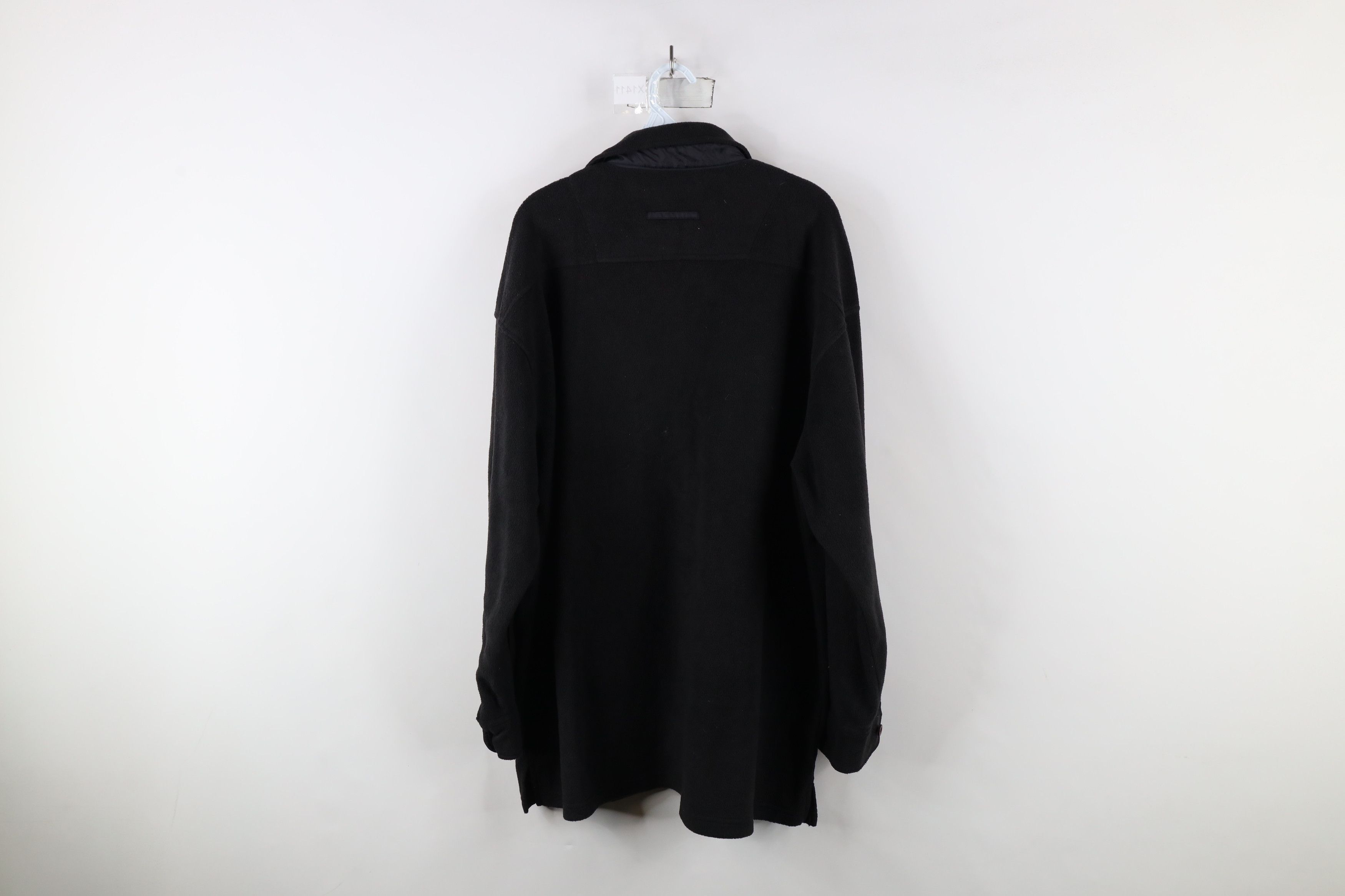 Vintage Vintage 90s Streetwear Fit Fleece Shirt Jacket Jac Shirt Size US XL / EU 56 / 4 - 11 Thumbnail