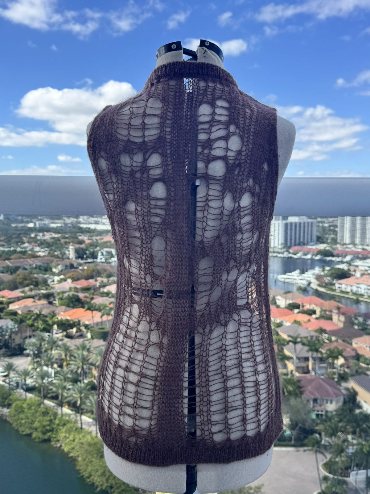 Rick Owens F/W 2023 “Spiderweb” Sweater Size US S / EU 44-46 / 1 - 2 Thumbnail