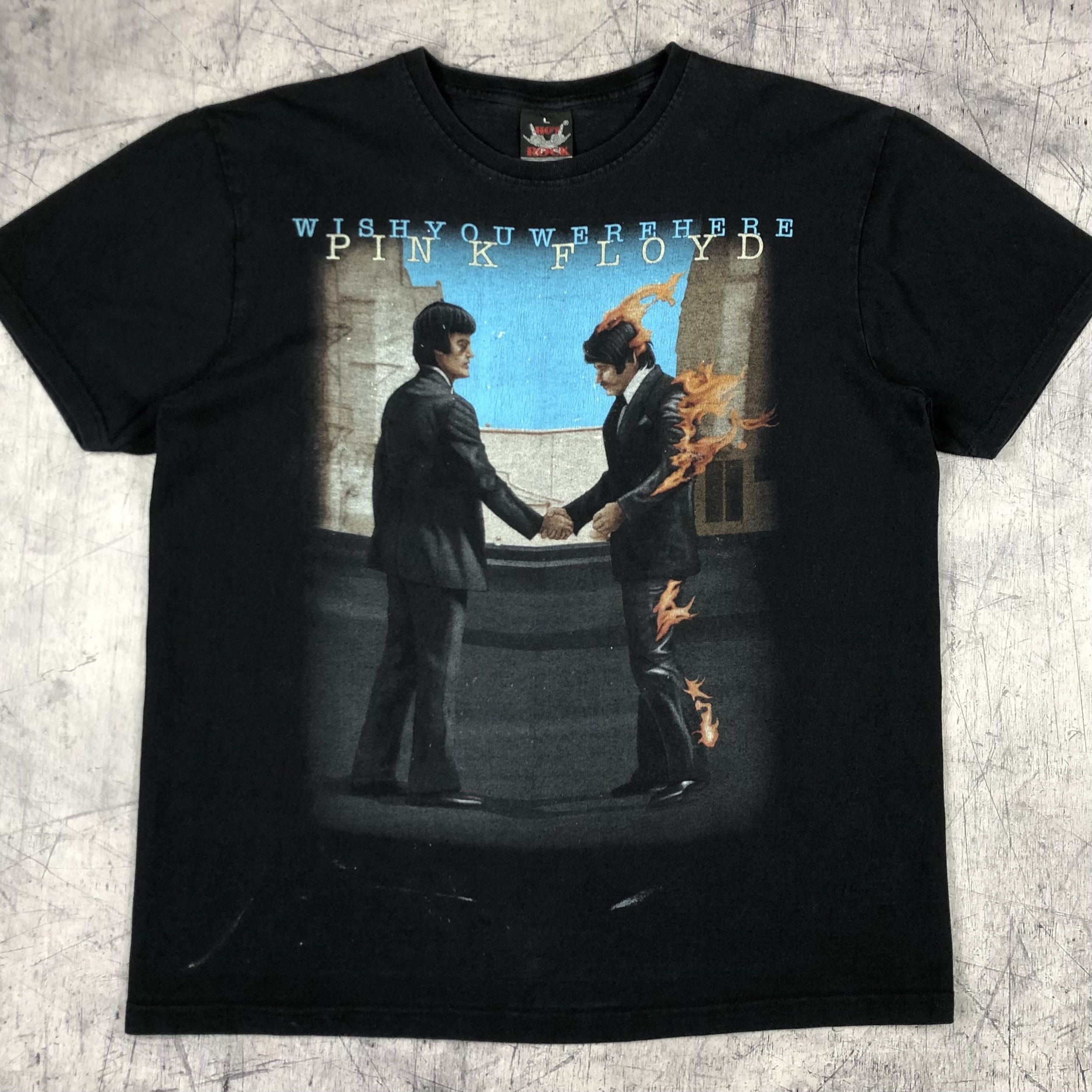 Band Tees × Pink Floyd × Vintage 1992 Travis Scott Pink Floyd Wish