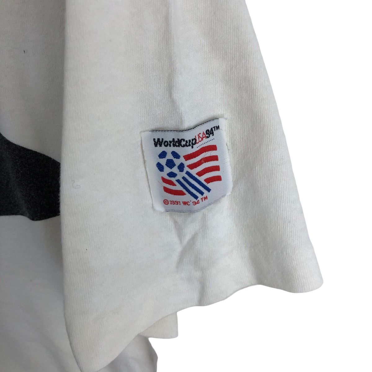 Vintage Vintage World Cup USA 94 T-Shirt Big Logo Sportswear Size US XL / EU 56 / 4 - 3 Thumbnail