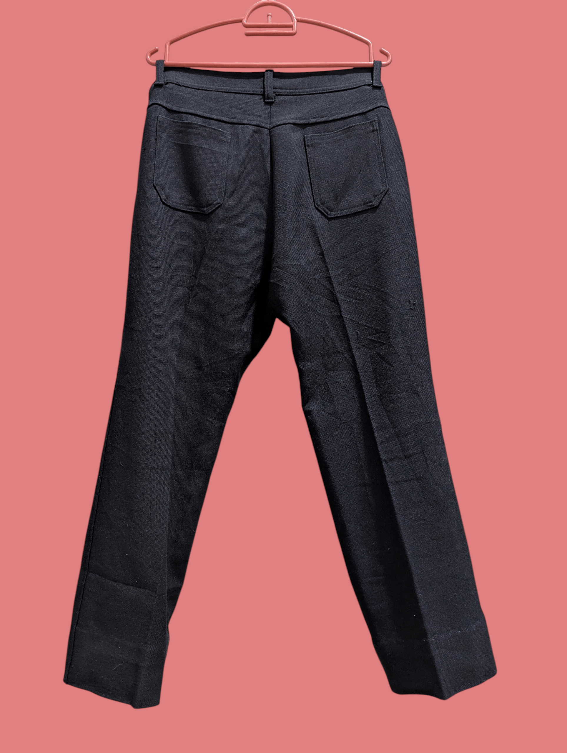 Japanese Brand Vintage black pants sta-prest style Size 32" / US 10 / IT 46 - 2 Thumbnail