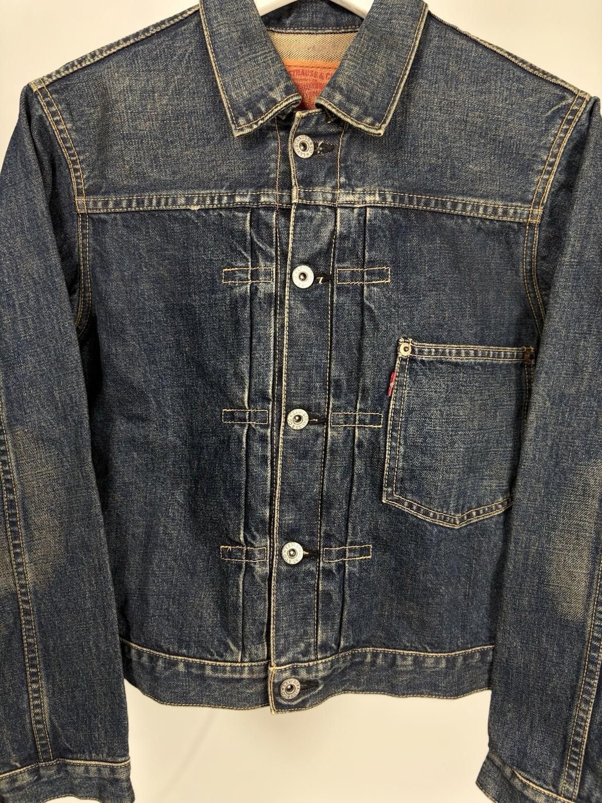 Levi's Levi's Lot 506xx WWII Model Type 1 Denim Jacket Japan Big E Size US M / EU 48-50 / 2 - 2 Thumbnail