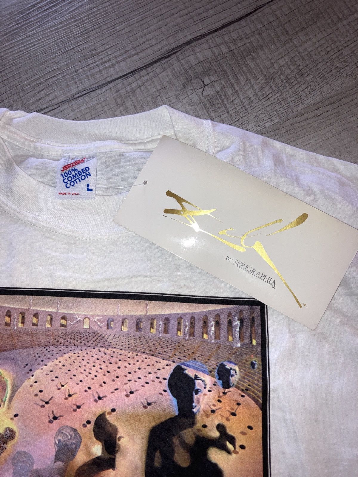 Vintage VTG 90s Salvador Dali Hallucinogenic Torreador Art T-Shirt L Size US L / EU 52-54 / 3 - 5 Thumbnail