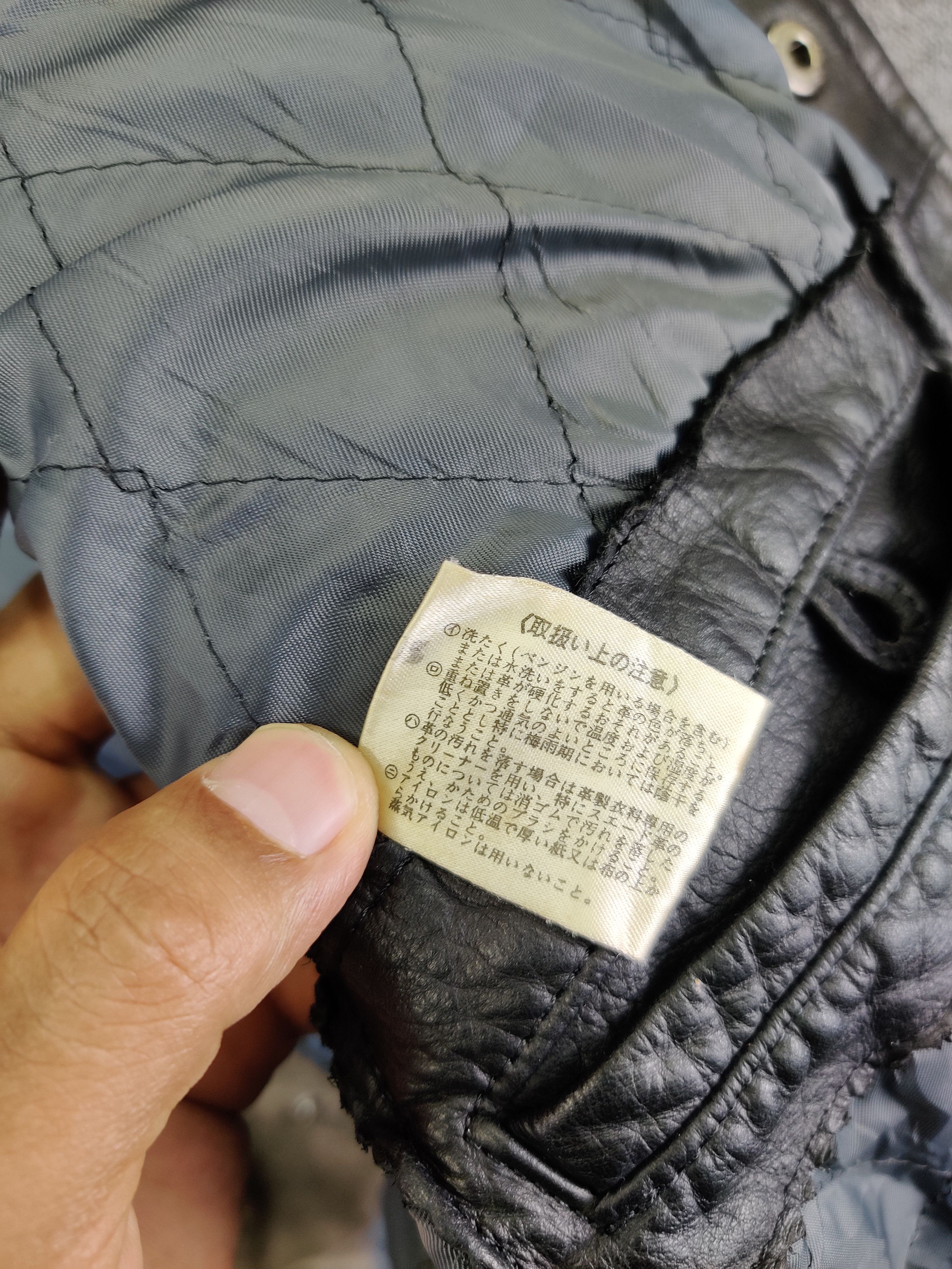 Genuine Leather Vintage Unbrand Bomber Leather Jacket Size US M / EU 48-50 / 2 - 12 Thumbnail