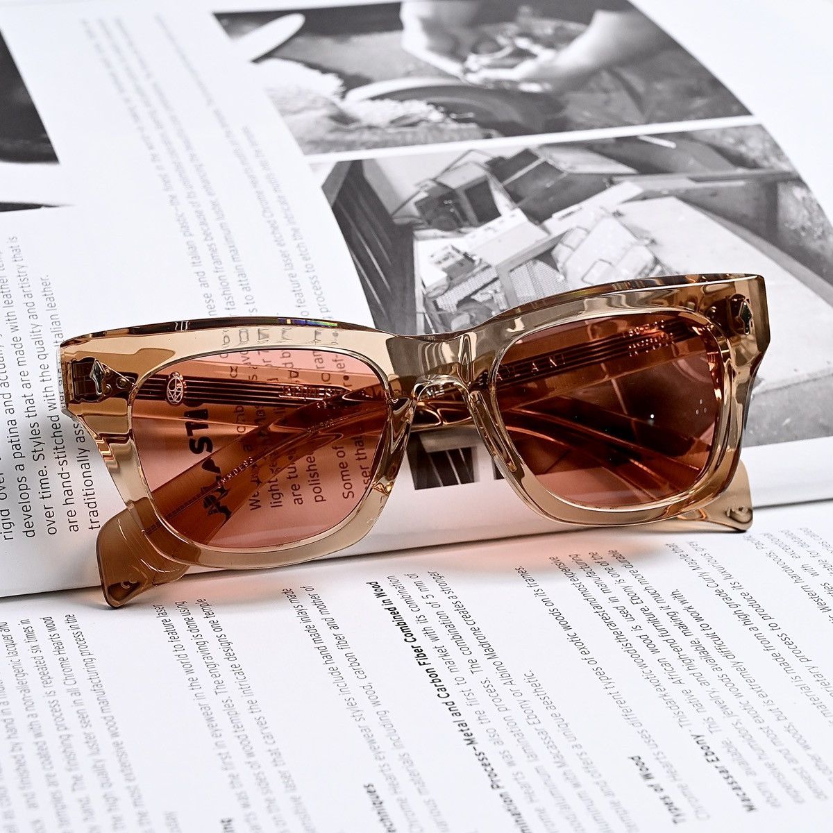Jacques Marie Mage JACQUES MARIE MAGE JMM DEALAN TAM SUNGLASSES Size ONE SIZE - 11 Thumbnail