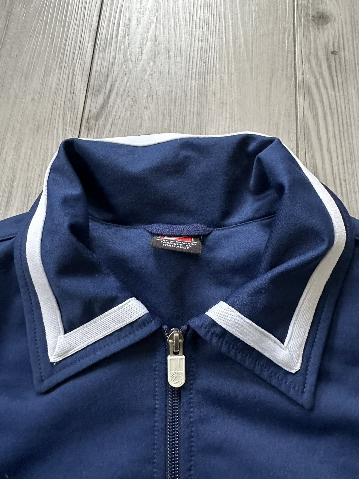 Nike × Vintage Vintage 90s Nike Basketball Warm Up Track Jacket Size US XL / EU 56 / 4 - 9 Thumbnail
