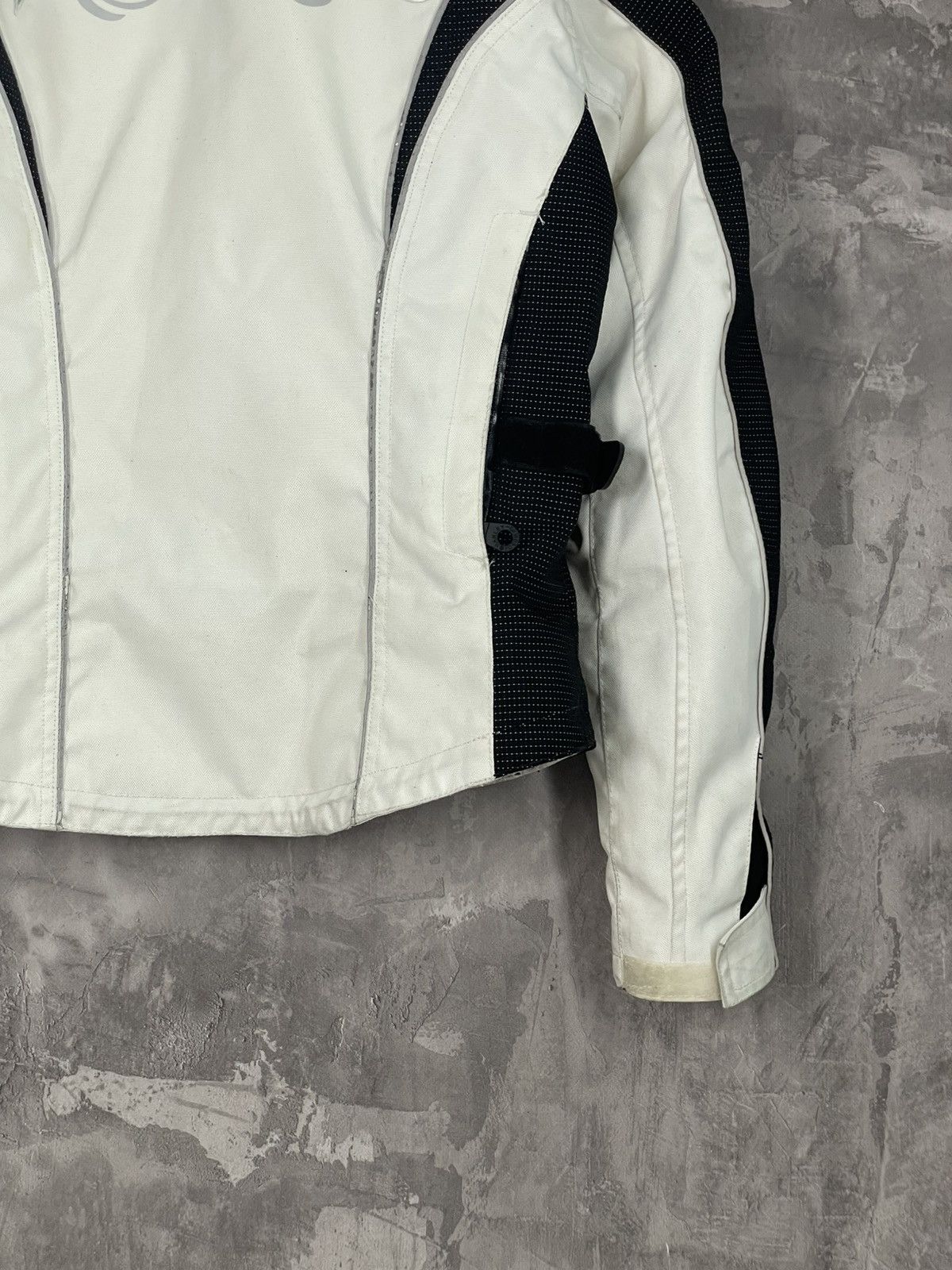 Harley Davidson × Vintage Vintage Harley Davidson Moto Y2K Crazy Heavy Jacket Size S / US 4 / IT 40 - 14 Thumbnail